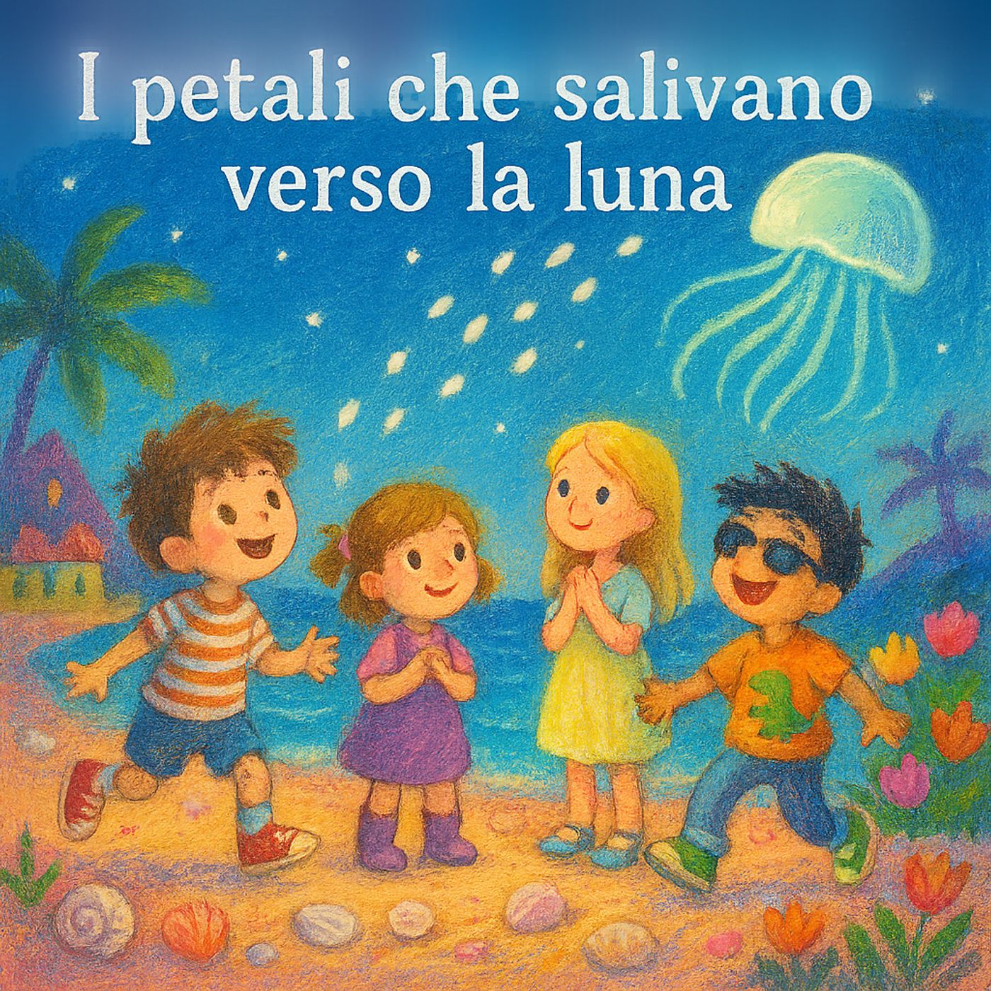 I petali che salivano verso la luna
