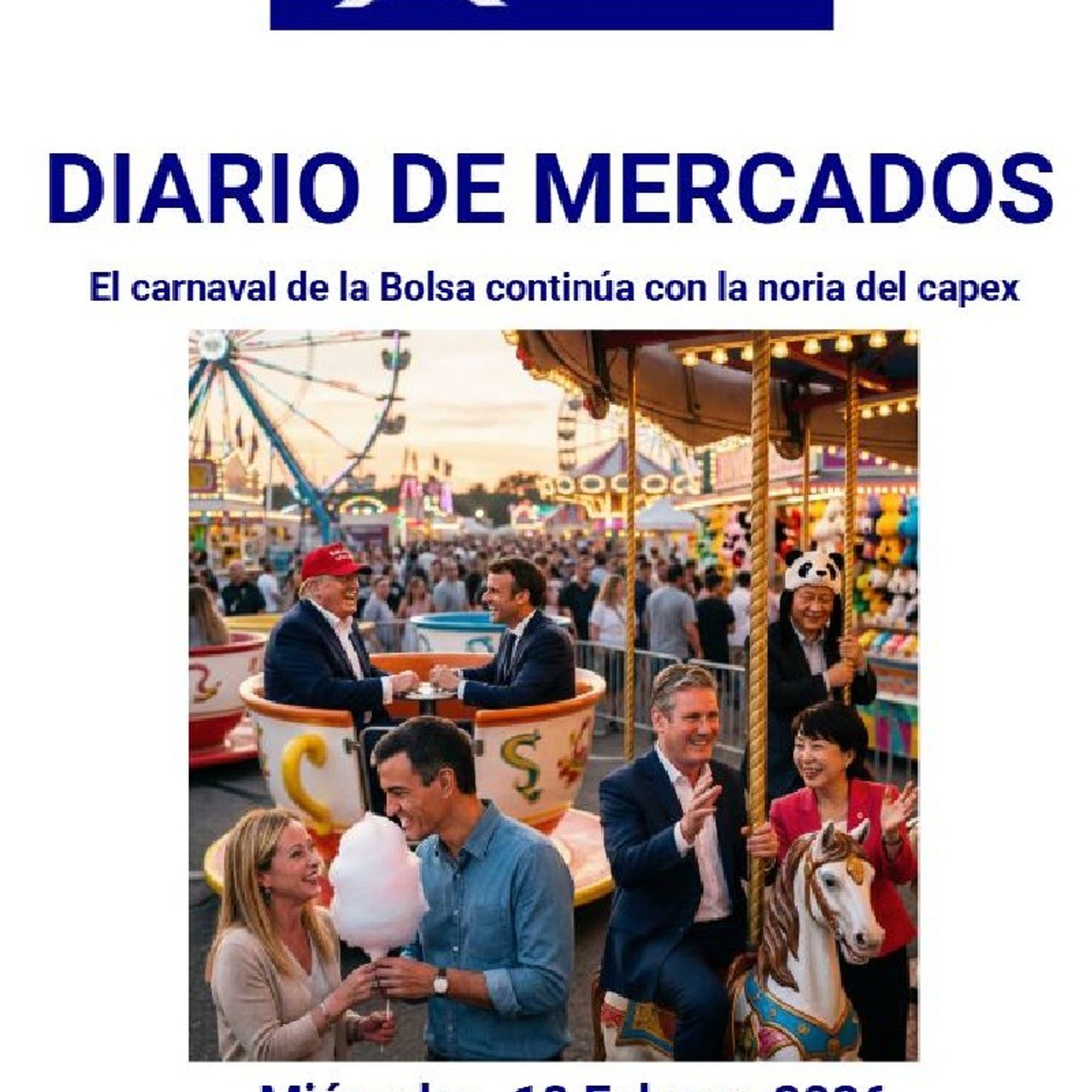 PODCAST en abierto DIARIO DE MERCADOS Miércoles 18 Febrero 2026