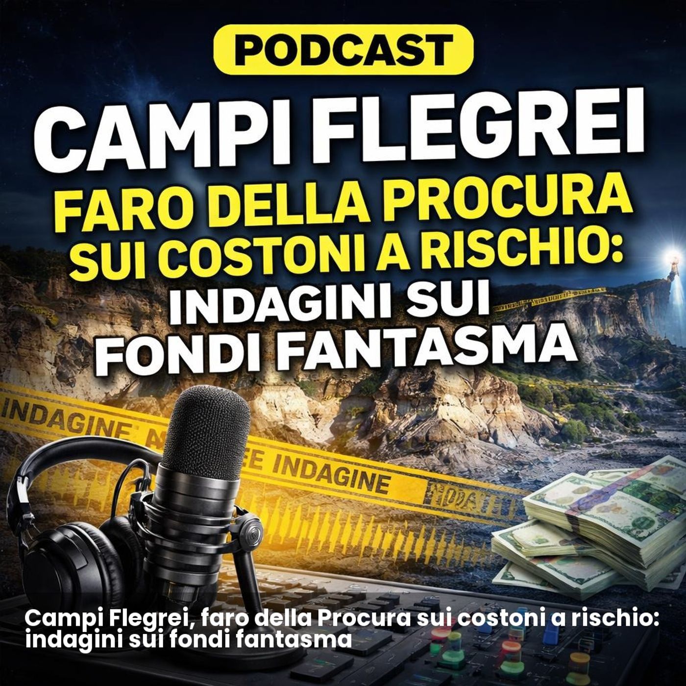 Campi Flegrei, faro della Procura sui costoni a rischio: indagini sui fondi fantasma episode artwork