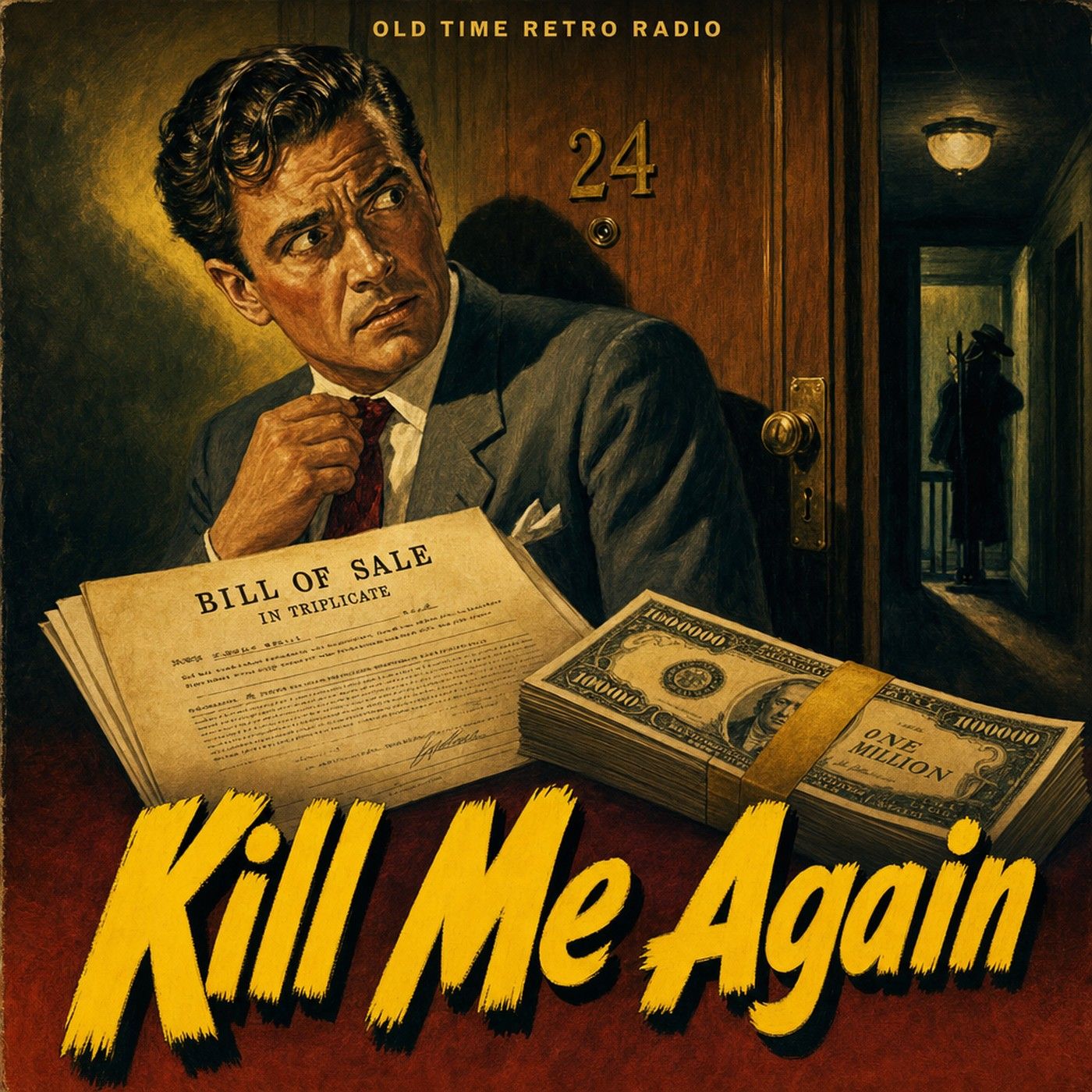 Quiet, Please - "Kill Me Again" (Old Time Radio, 1947) episode artwork