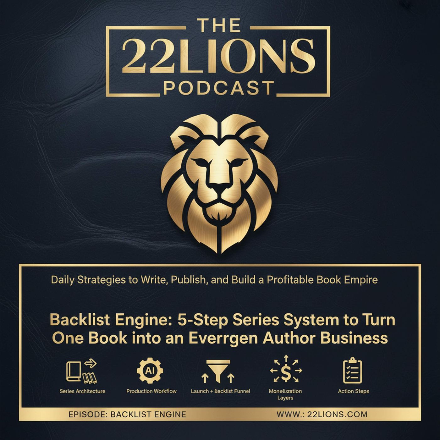Backlist Engine: 5-Step Series System to Turn One Book into an Evergreen Author Business episode artwork