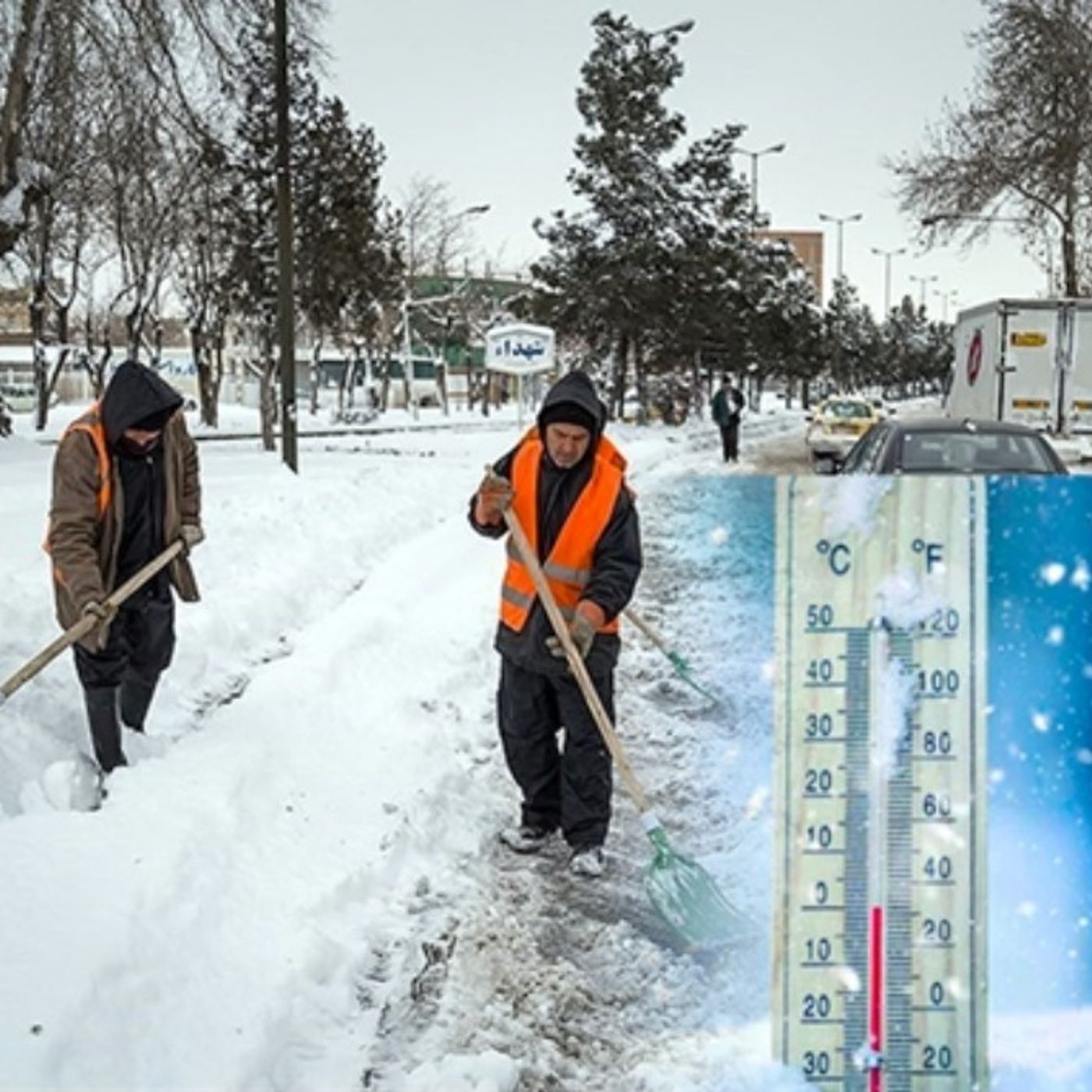 یخ زدگی کشور، آتش زیرخاکستر