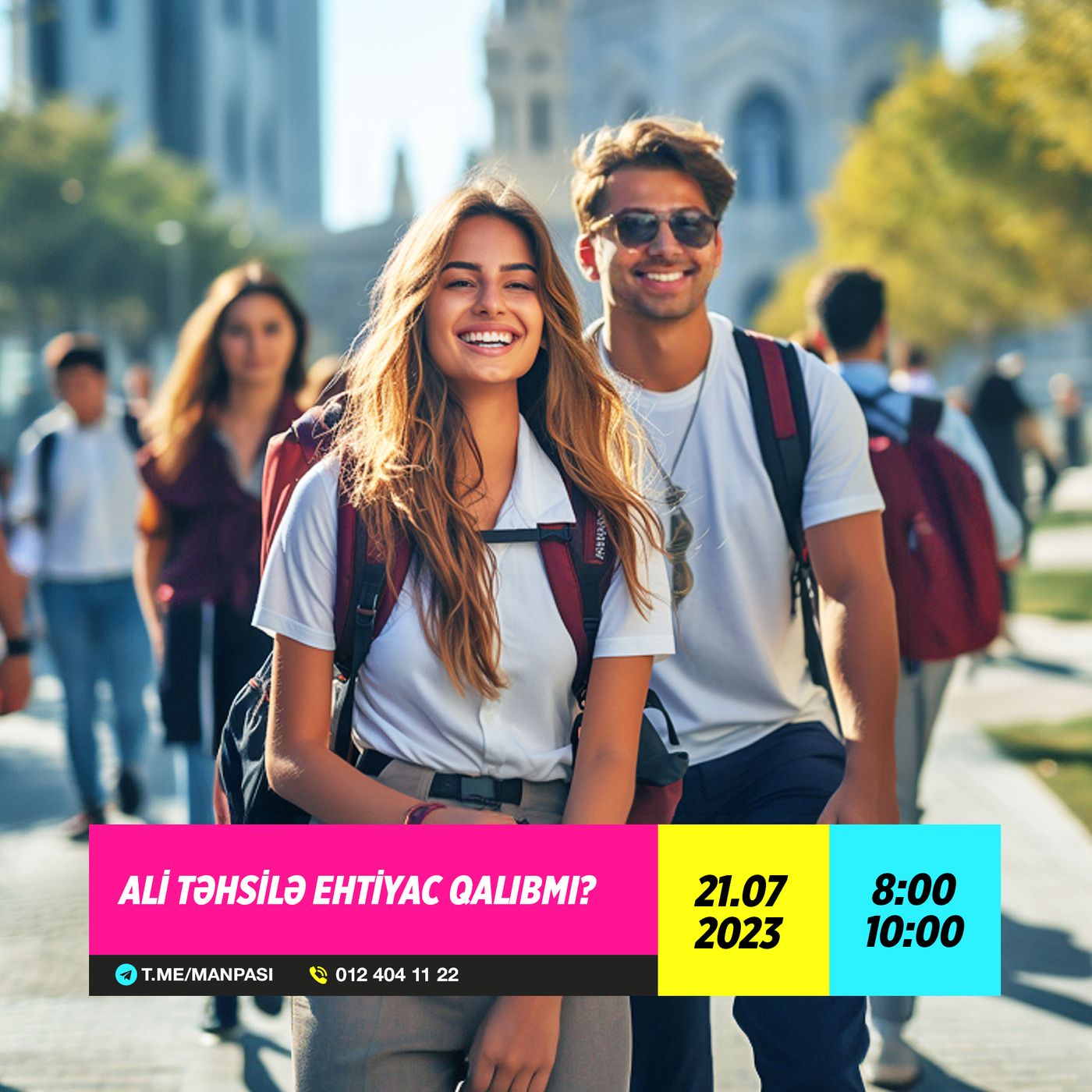 Ali təhsilə ehtiyac qalıbmı? 21.07.2023