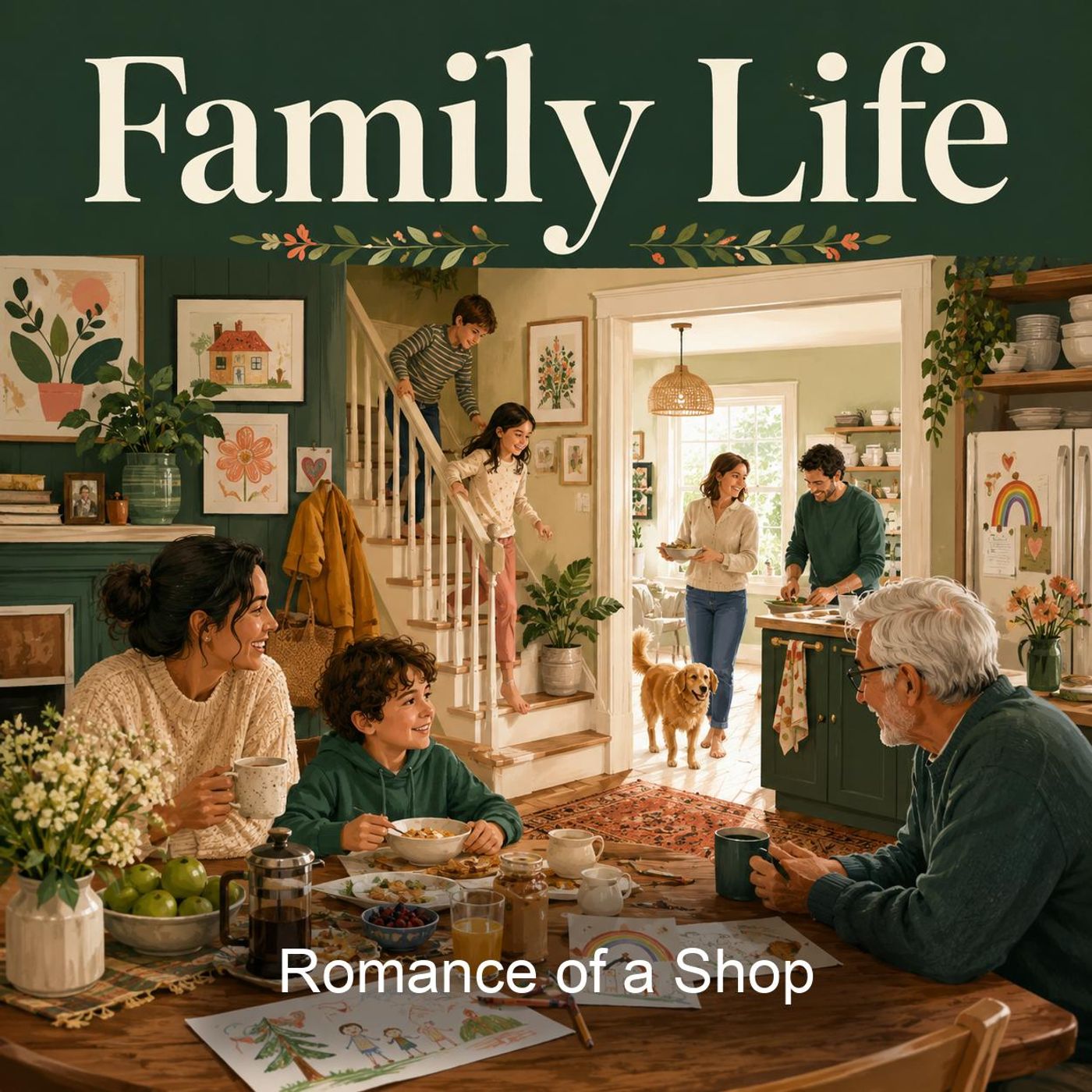Romance of a Shop podcast artwork