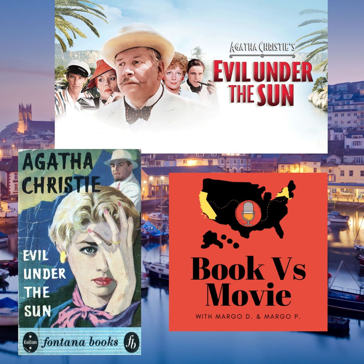 Agatha Christie’s “Evil Under the Sun” (1981) Maggie Smith, Peter Ustinov, Diana Rigg & Roddy McDowall