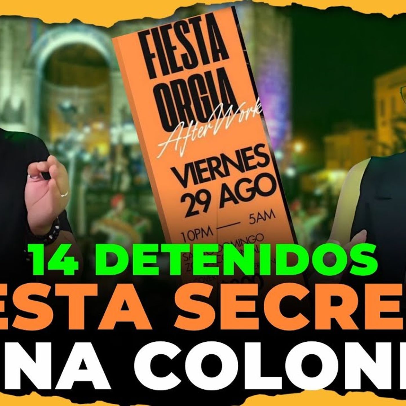 ESCÁNDALO EN LA ZONA COLONIAL: 14 DETENIDOS EN FIESTA SECRETA 😱 ESCÁNDALO EN LA ZONA COLONIAL: 14 DETENIDOS EN FIESTA SECRETA 😱