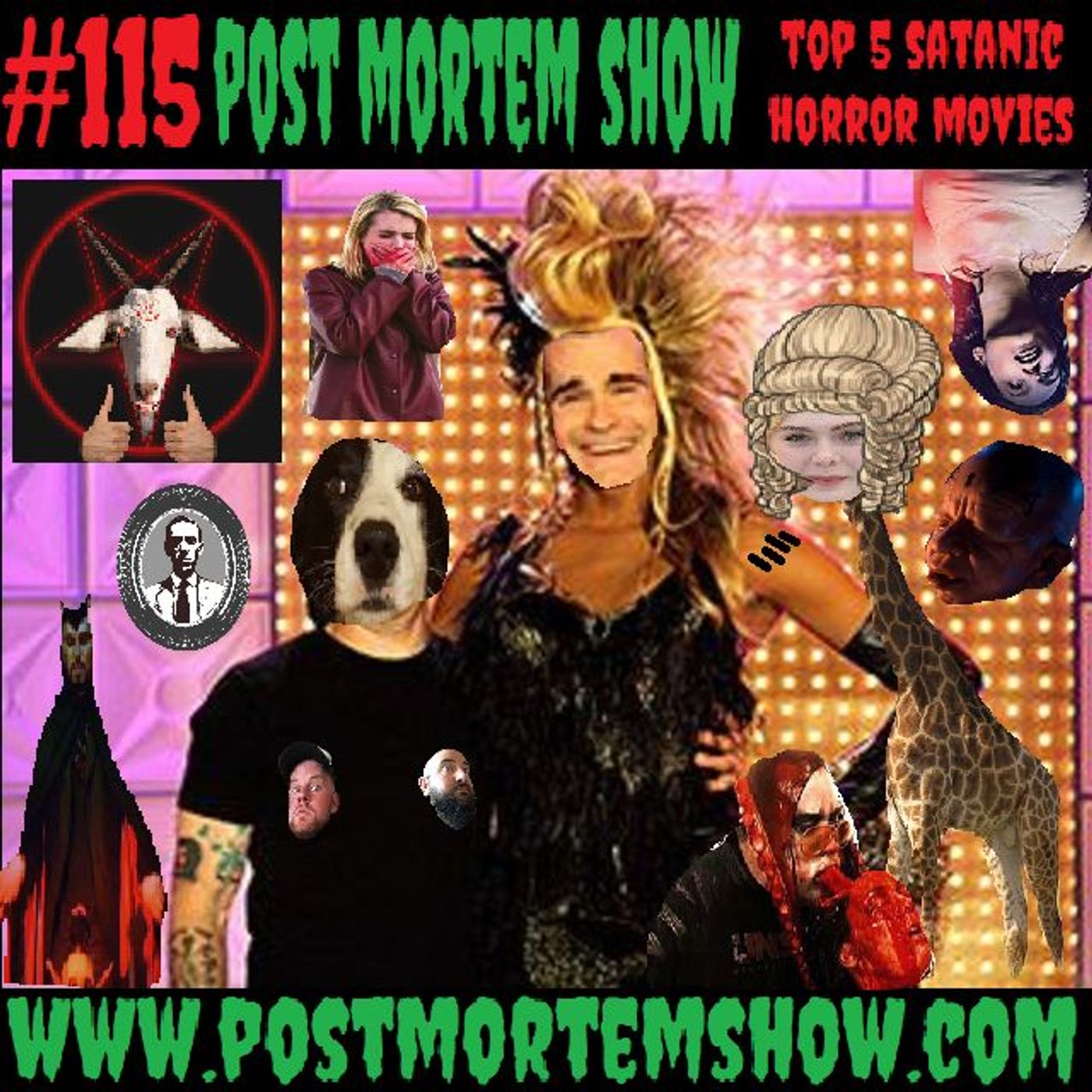 e115 Satanic Panic! (Top 5 Satanic Horror Movies) from Post Mortem