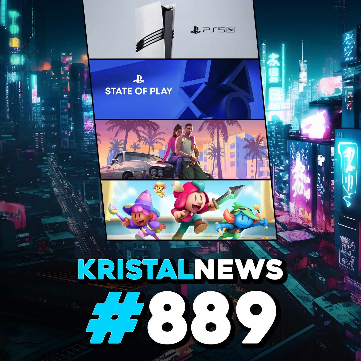 OGGI PRESENTATA PS5 PRO! | STATE  OF PLAY tra POCHI GIORNI? | UBISOFT nei GUAI? ▶ #KristalNews 889 episode artwork