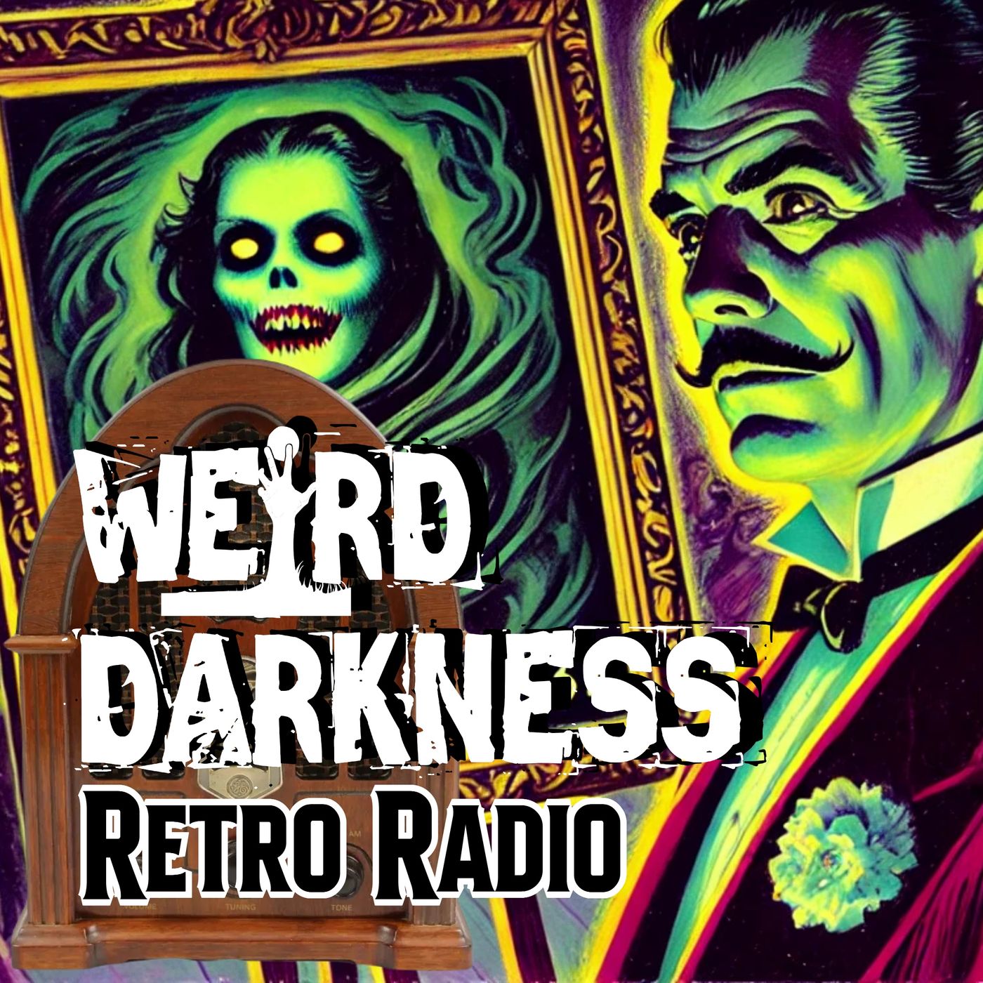 LOT 132 is a HAUNTED PAINTING: Would YOU Dare Buy It And Risk a CURSE? + More! EP0298 #WeirdDarkness - podcast episode cover