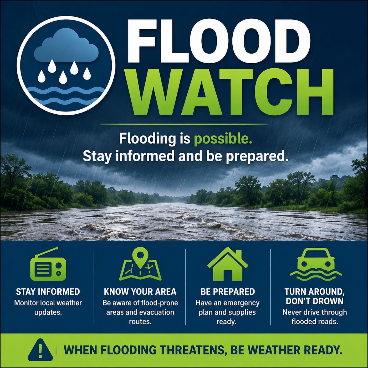 8-12 News - Flood Watch Posted through Thursday night episode artwork