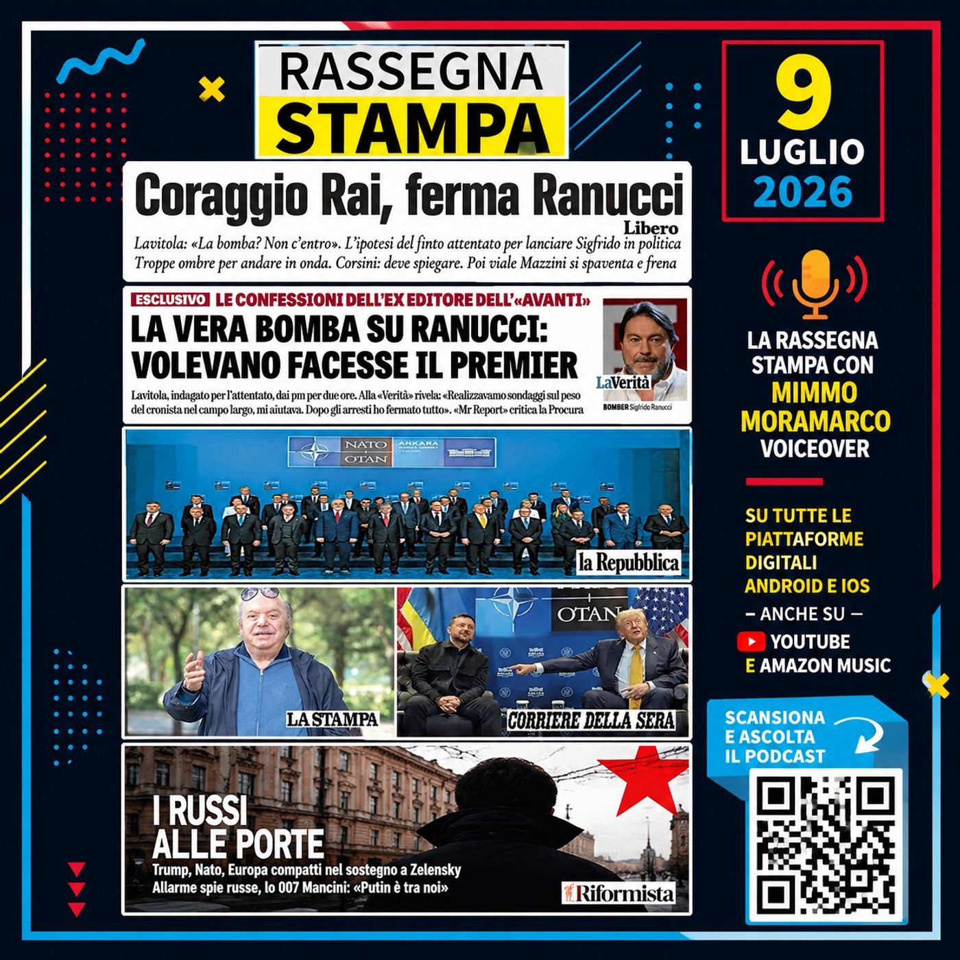 Rassegna stampa del 9 luglio 2026 episode artwork