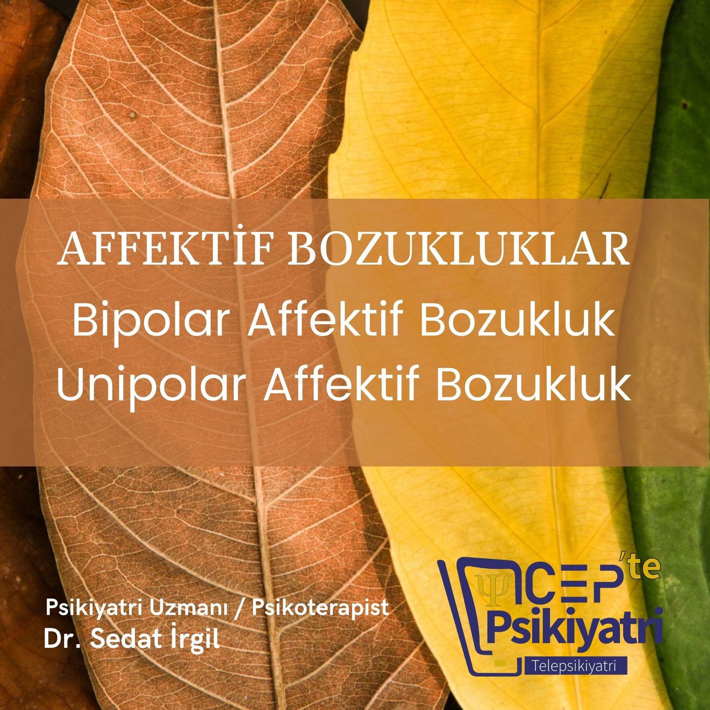 CEP'TE PSİKİYATRİ | AFFEKTİF BOZUKLUKLAR podcast artwork