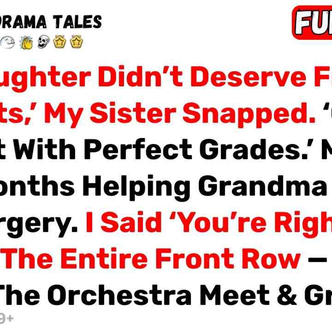 _Your Daughter Didn_t Deserve Front Row Seats__ My Sister Snapped. _Ours... - Best Reddit Stories episode artwork