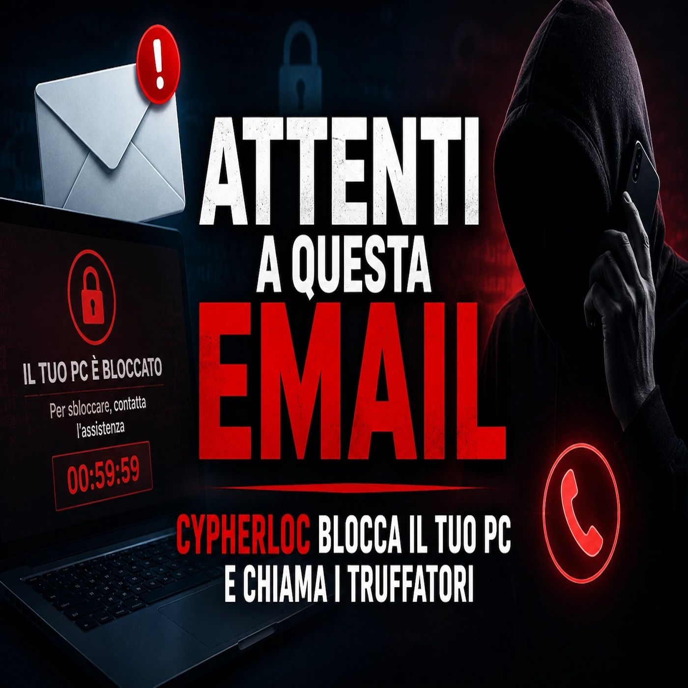 CypherLoc- la truffa che blocca il browser e chiama i truffatori episode artwork