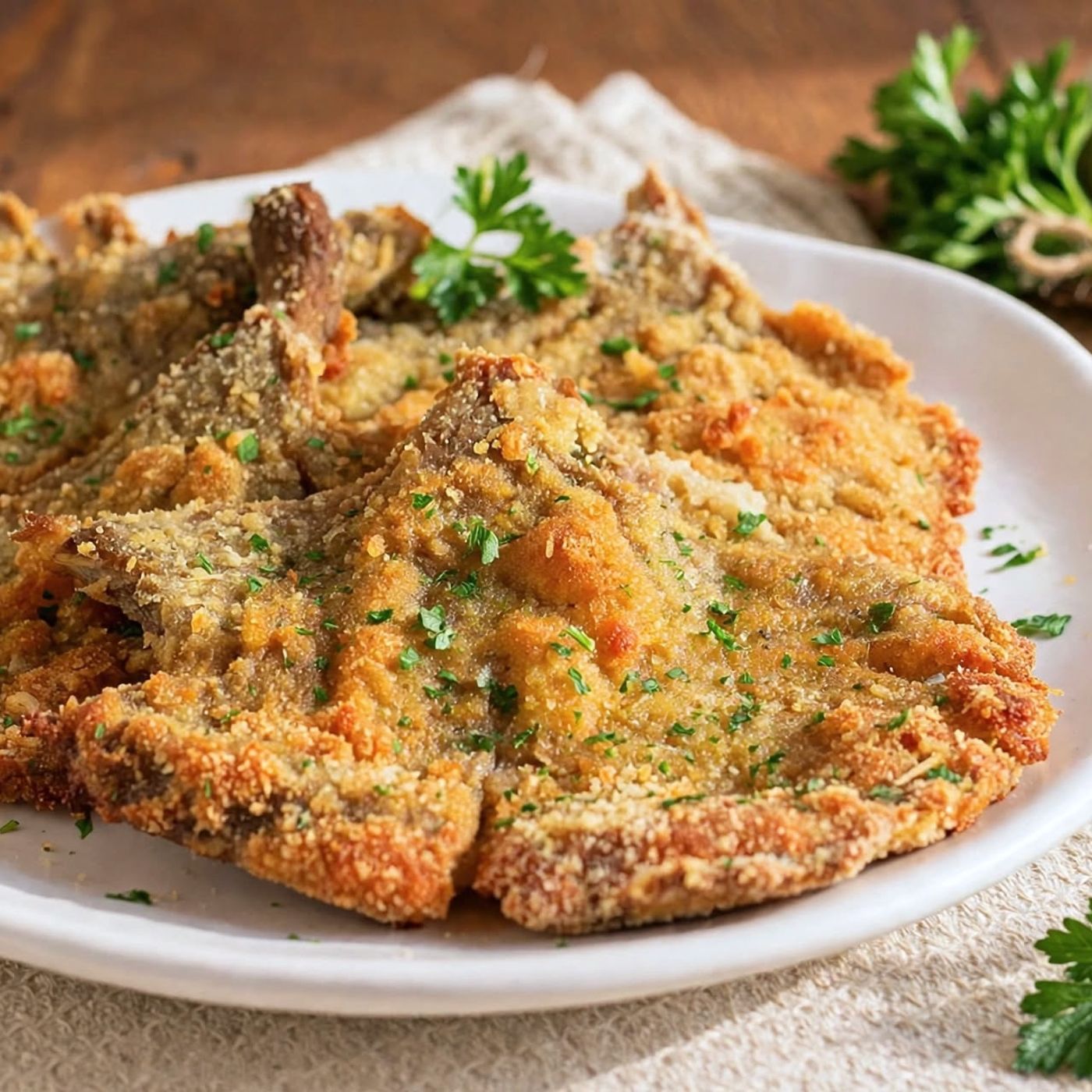 Cotolette di funghi Pleurotus al forno: la ricetta croccante fuori polposa dentro episode artwork