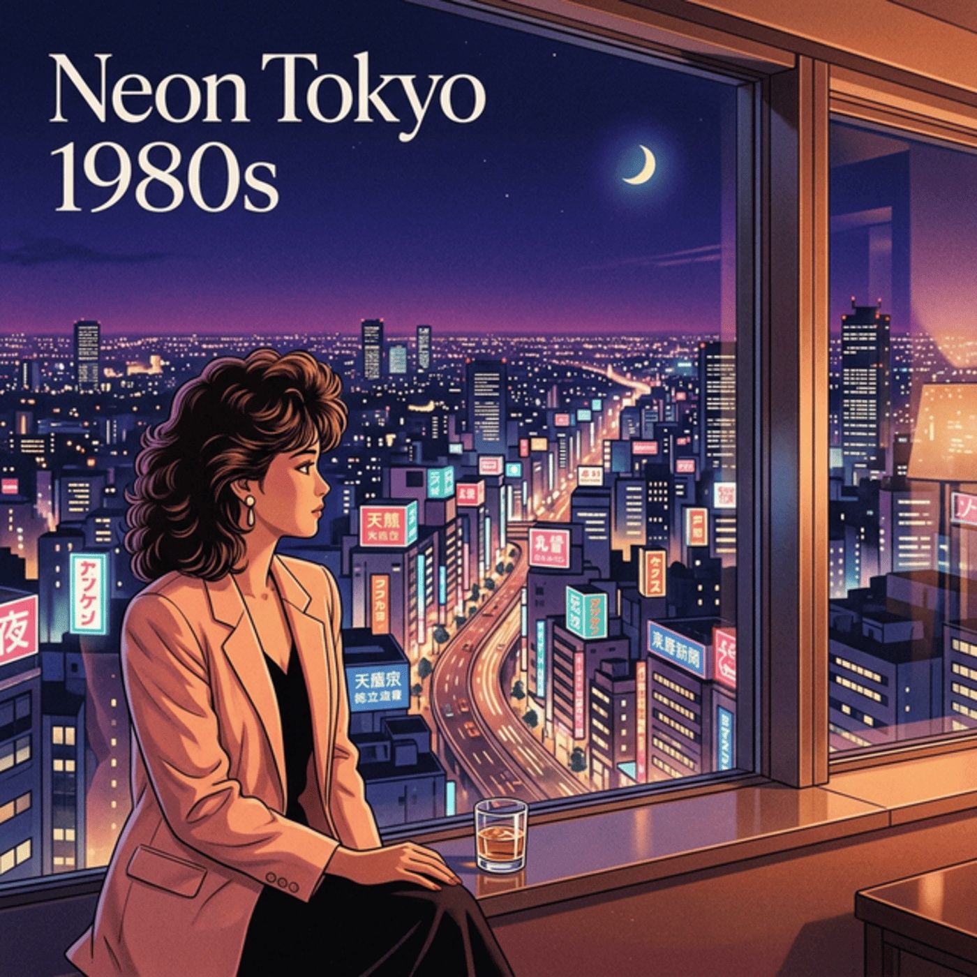 Neon Tokyo 1980s: The City Pop Revival cover