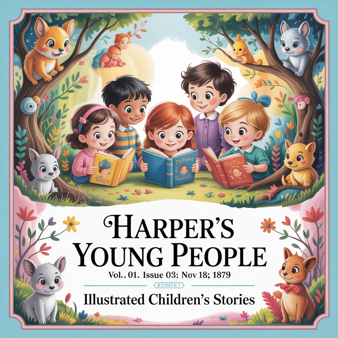 Harper's Young People : Vol. 01: Issue 03: Nov. 18: 1879 : Illustrated Children's Stories