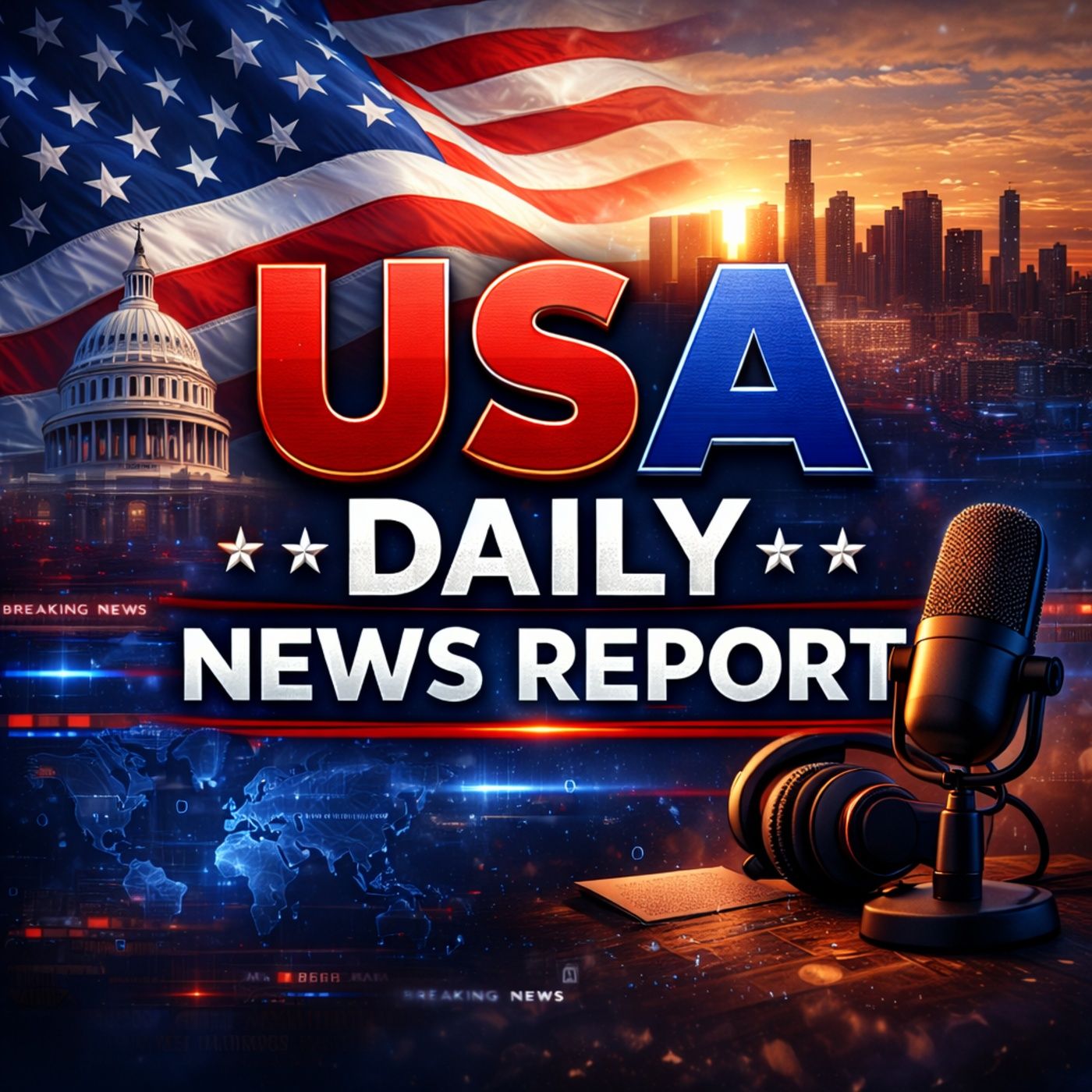 USA Daily News Report cover art