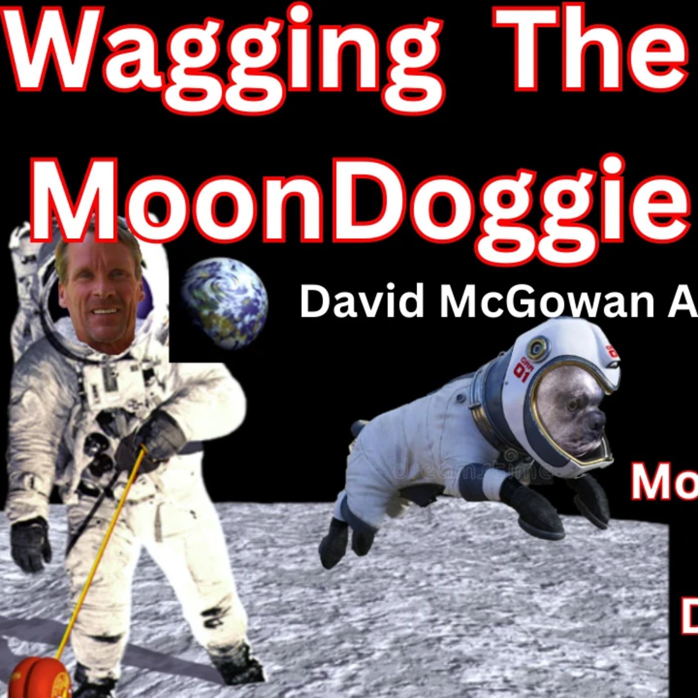 David McGowan Wagging the Moondoggie Audiobook #waggingthemoondoggie #nasa #moonlandinghoax episode artwork