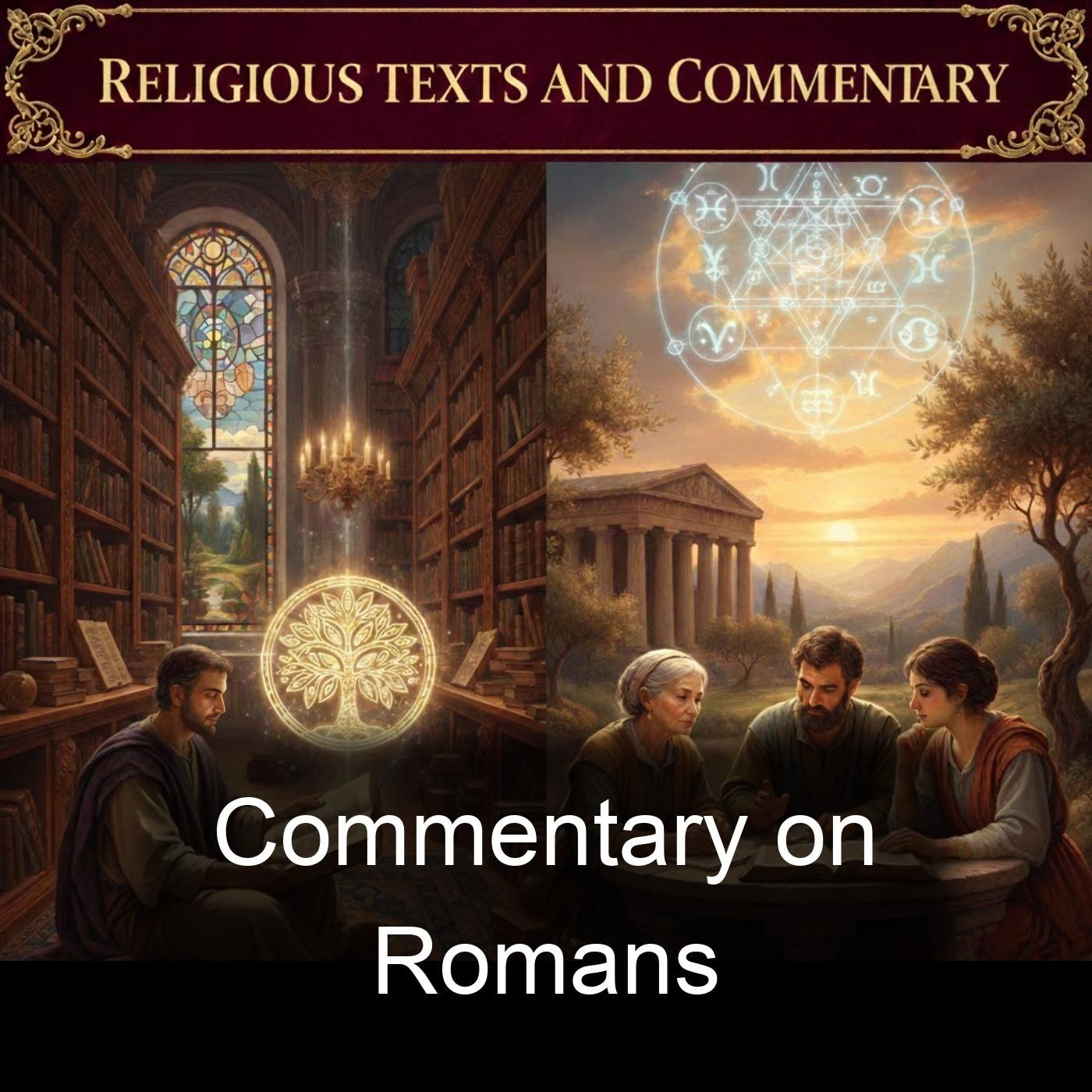 Commentary on Romans cover art