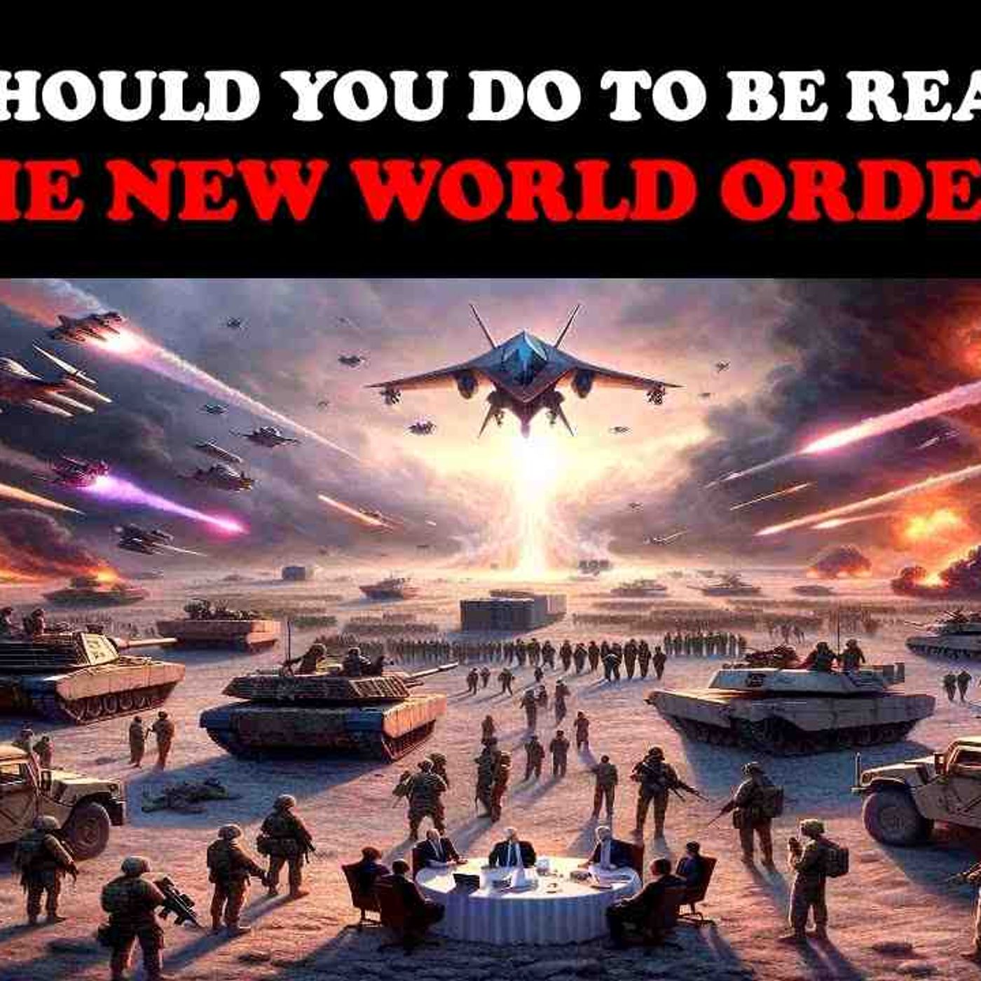 WHAT SHOULD YOU DO TO BE READY FOR THE NEW WORLD ORDER