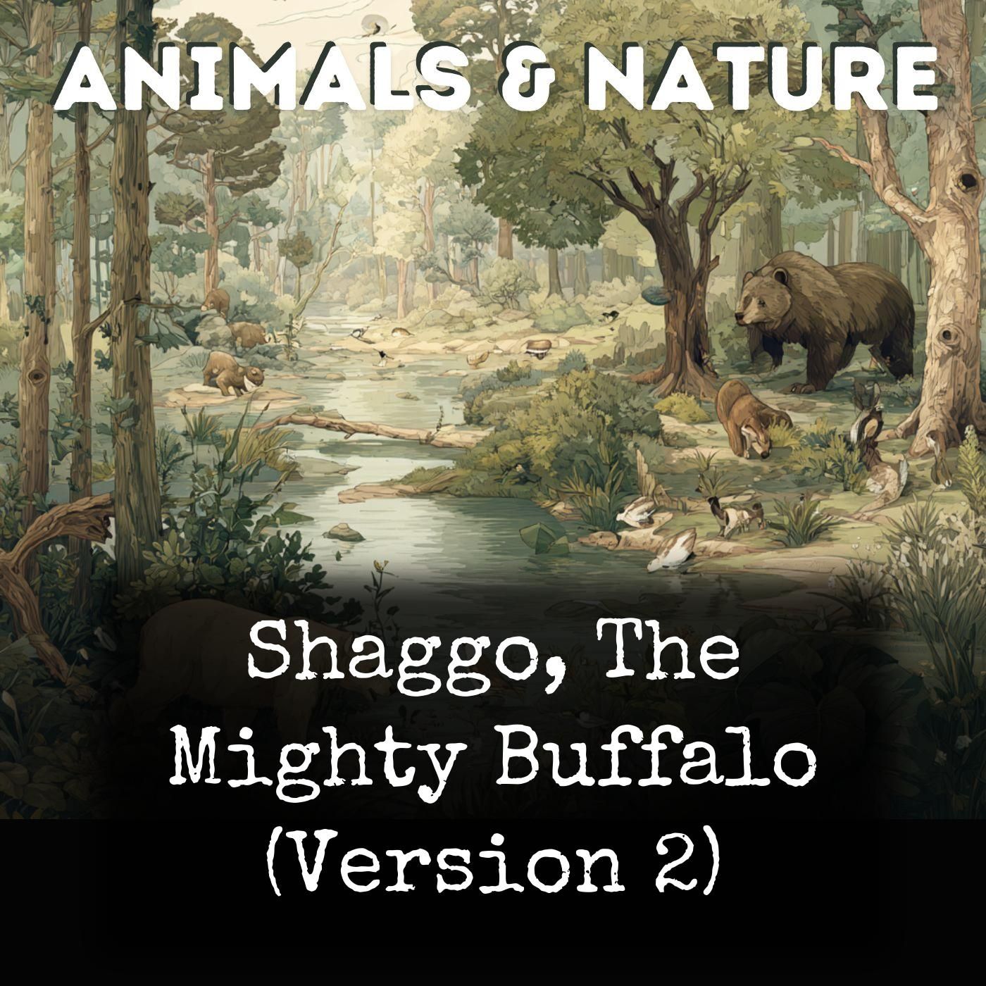 Shaggo, The Mighty Buffalo (Version 2) cover art