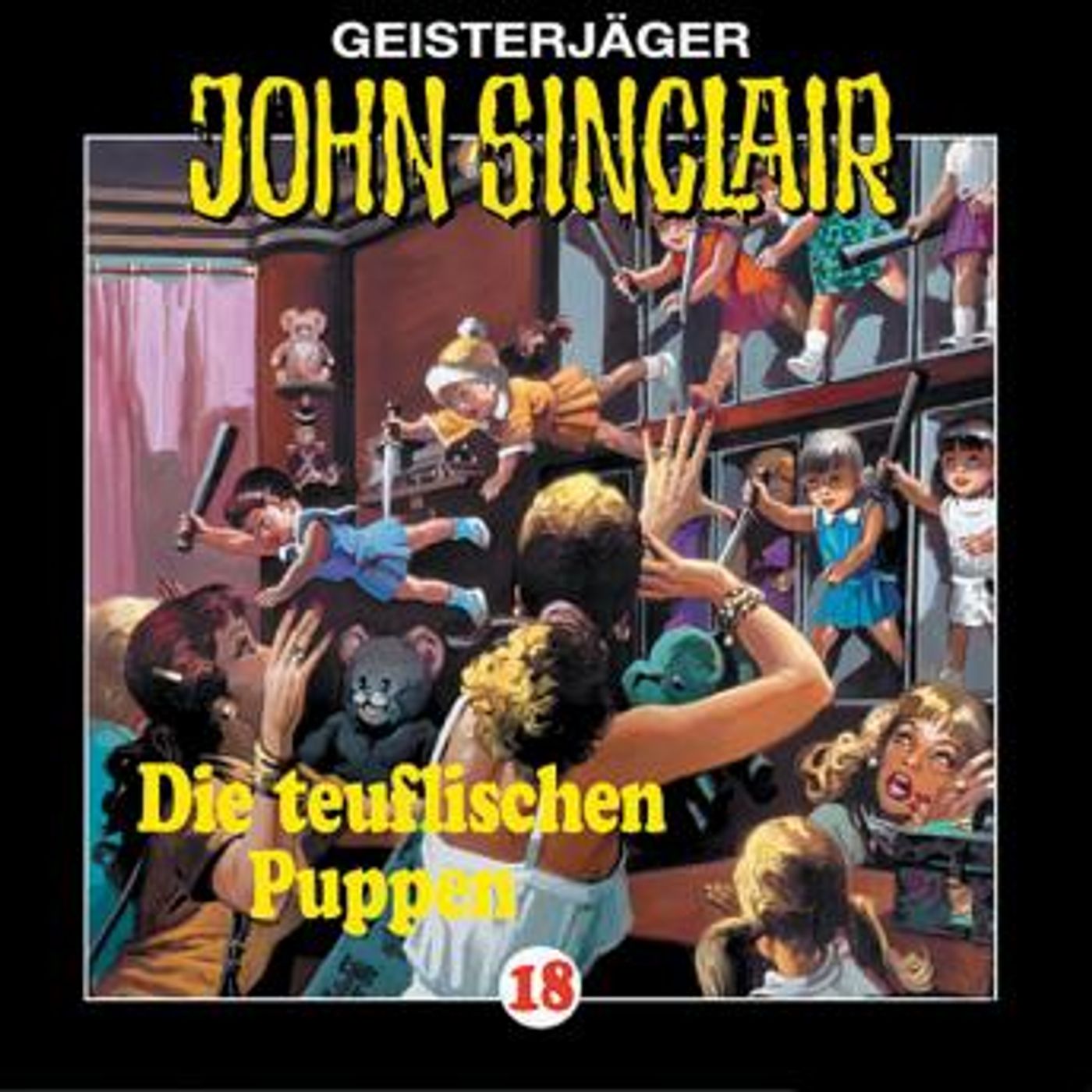 [German] - John Sinclair, Folge 18: Die teuflischen Puppen (3/3) by Jason Dark episode artwork