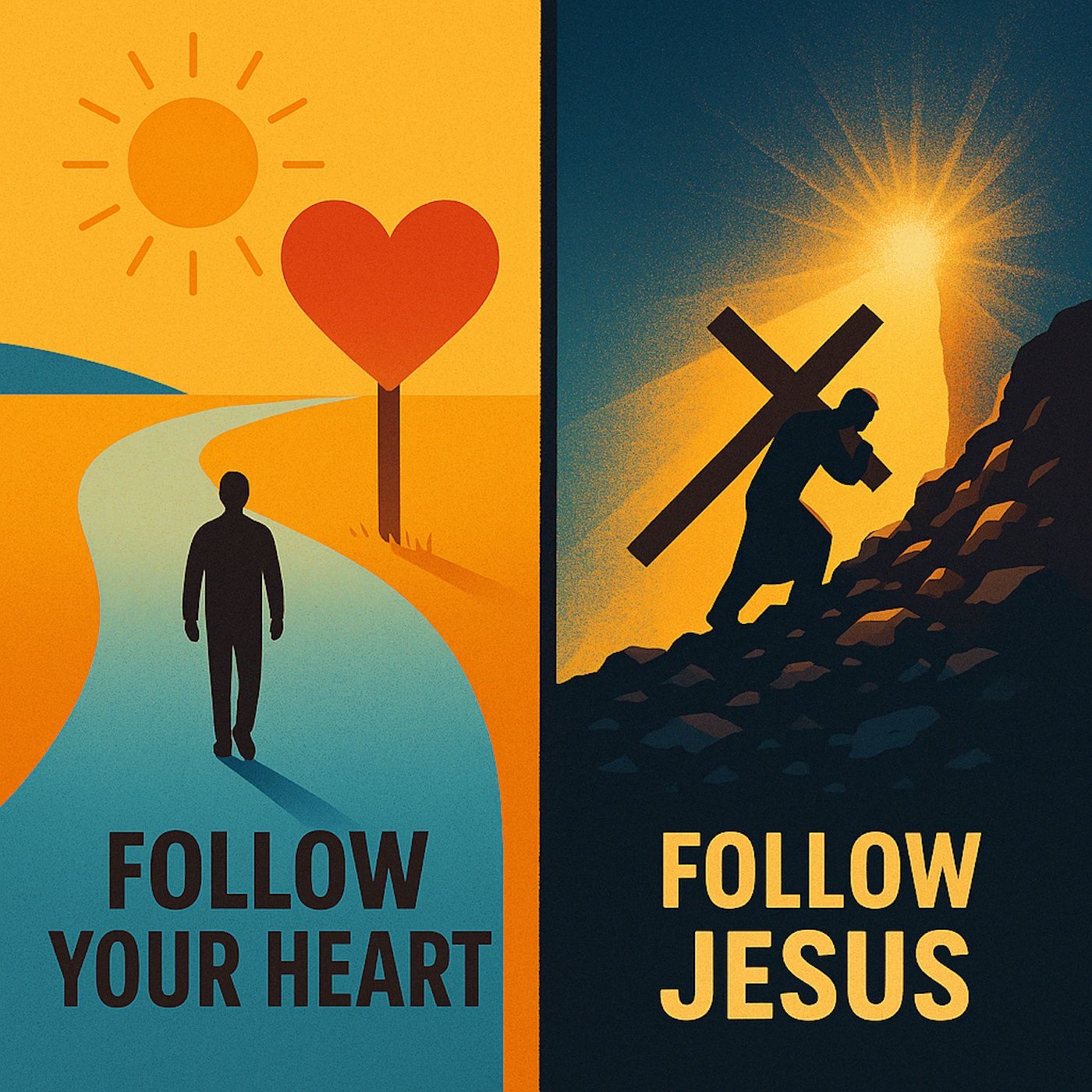 Everyone says, “Follow your heart”… But Jesus? Not so much episode artwork