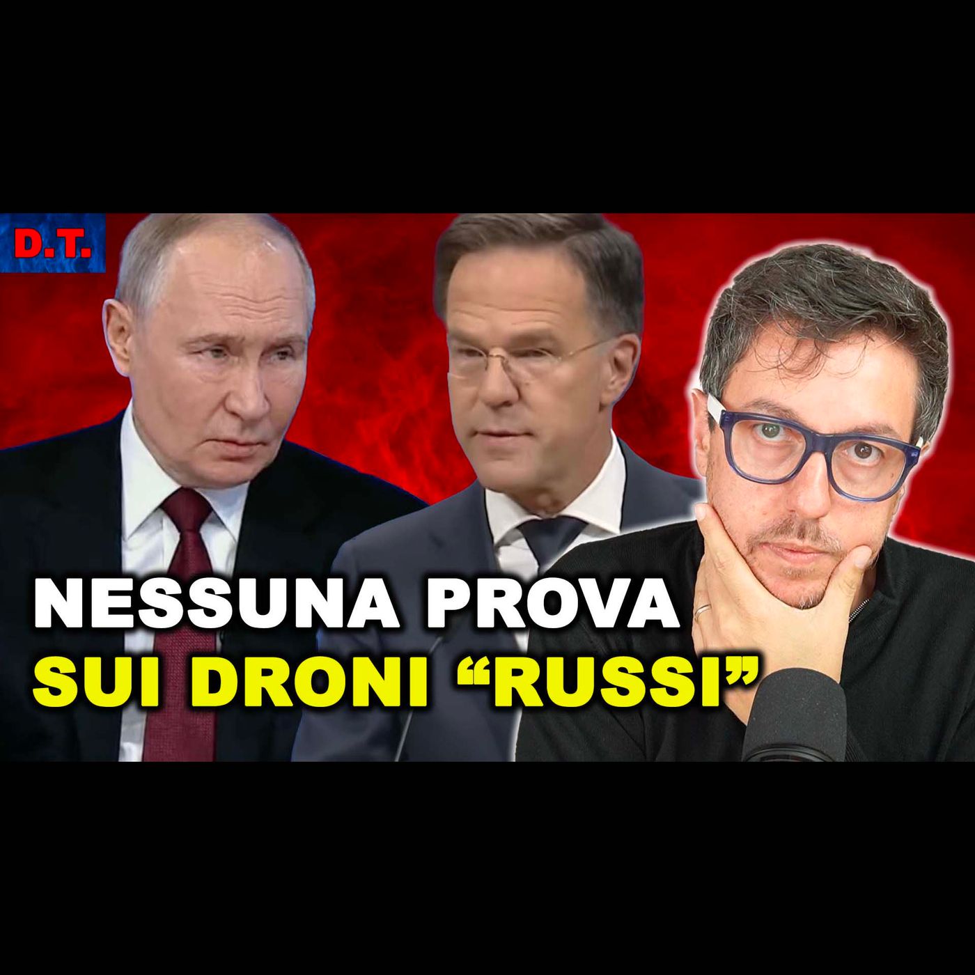 DRONI, CACCIA E SCONFINAMENTI: NON SANNO ANCORA CHI È STATO, MA È COMUNQUE COLPA DI MOSCA