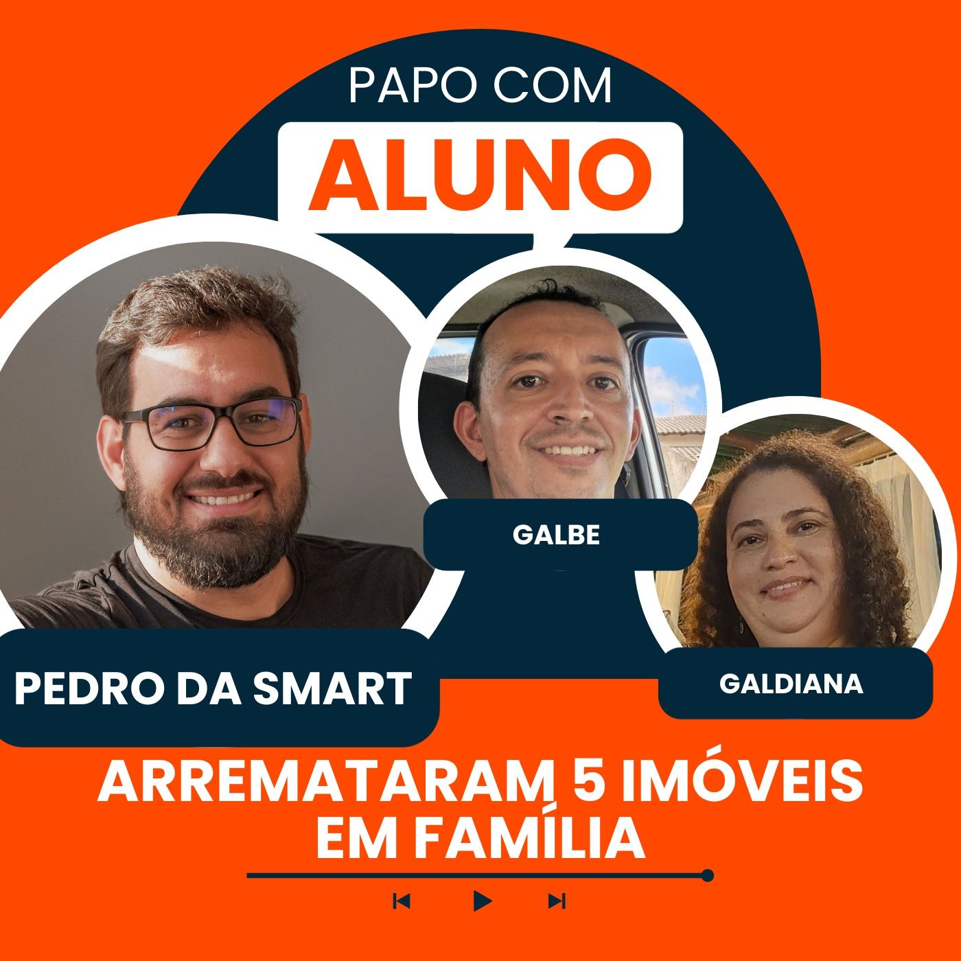 Os irmãos Galbe e Galdiana já arremataram 5 imóveis em família