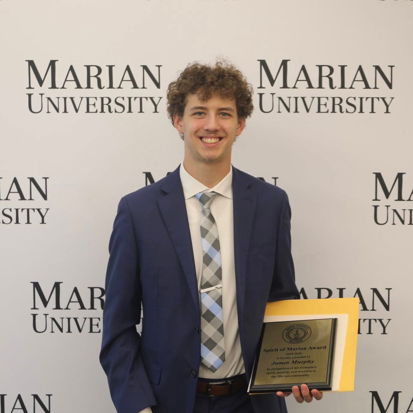 Let's chat with new Marian Student Senate president James Murphy episode artwork