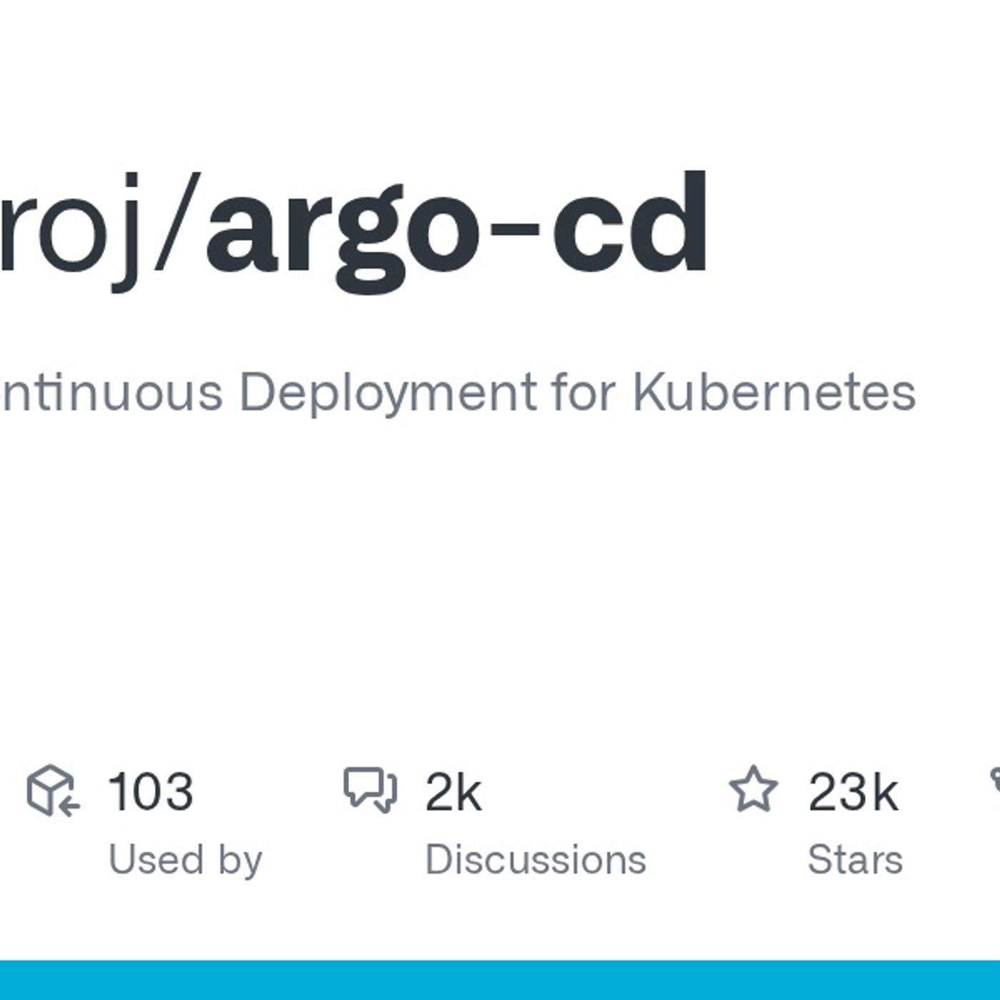 GitHub - argoproj/argo-cd: Declarative Continuous Deployment for Kubernetes