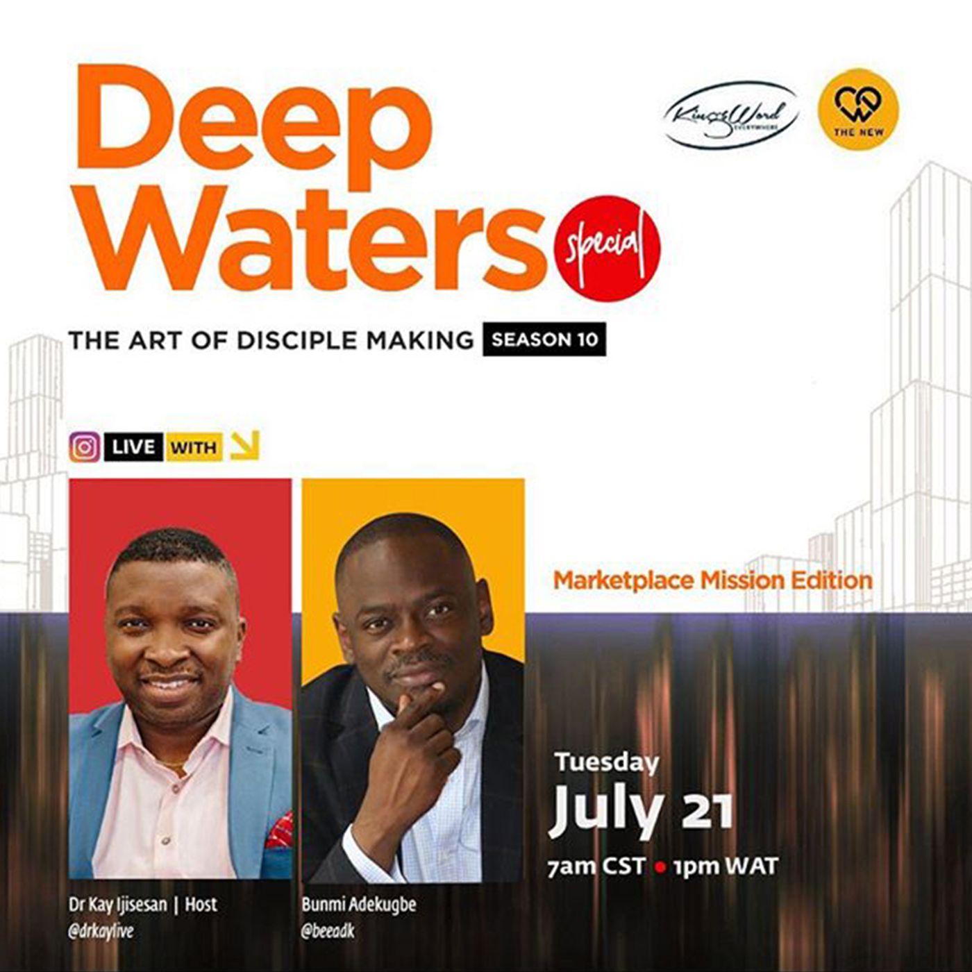 The Art of Disciple Making S10 E2 Marketplace Mission Edition - Dr Kay Ijisesan with Bunmi Adekugbe episode artwork