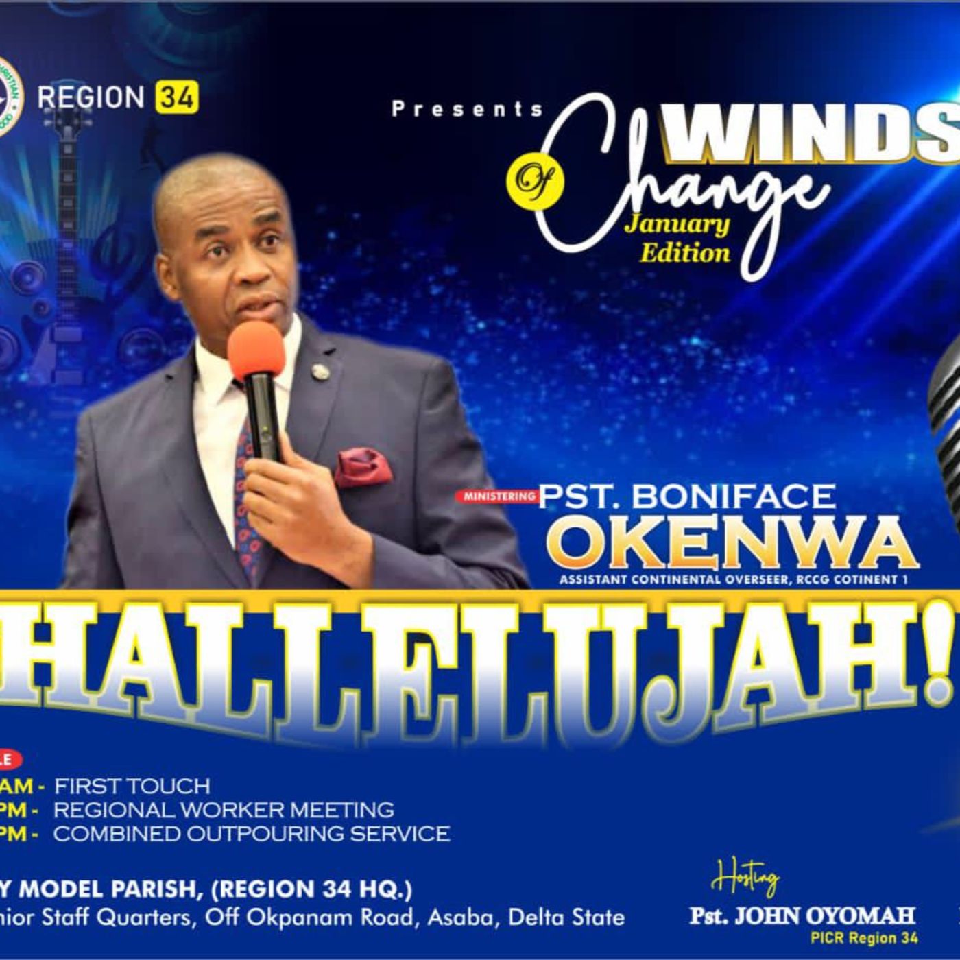 Halleluyah – Pastor Boniface Okenwa (Winds Of Change – Jan ’26 Edition)