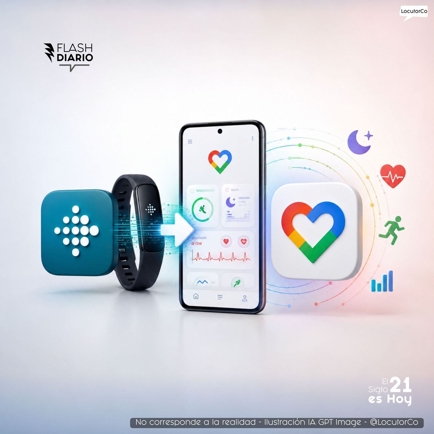 Google Health reemplaza Fitbit