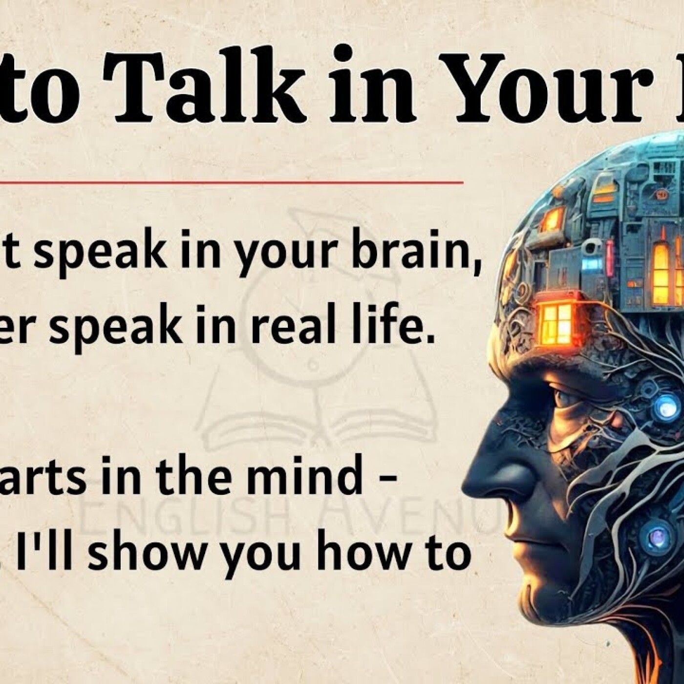 How to Talk in Your Brain || Graded Reader || Speak English Fluently ✅️ episode artwork