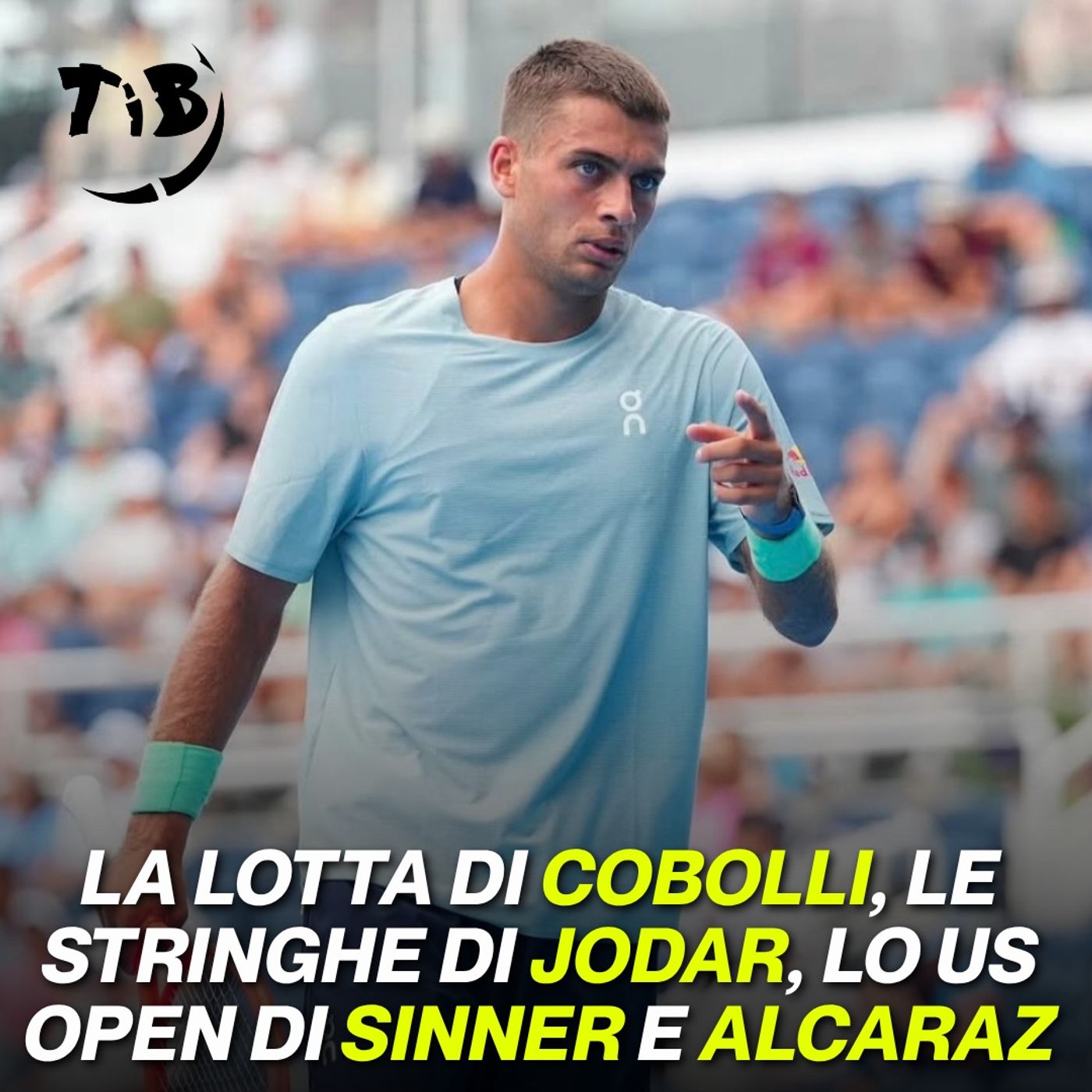 La lotta di Cobolli, le stringhe di Jodar, lo US Open di Sinner e Alcaraz episode artwork