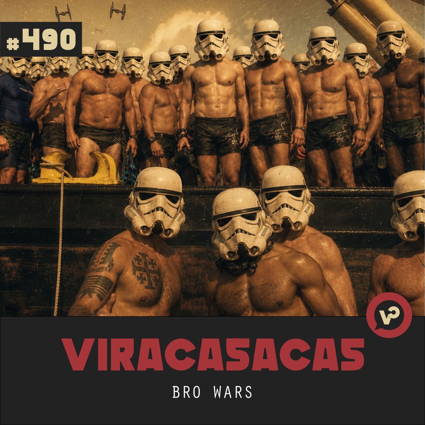 #490 "Bro Wars" episode artwork