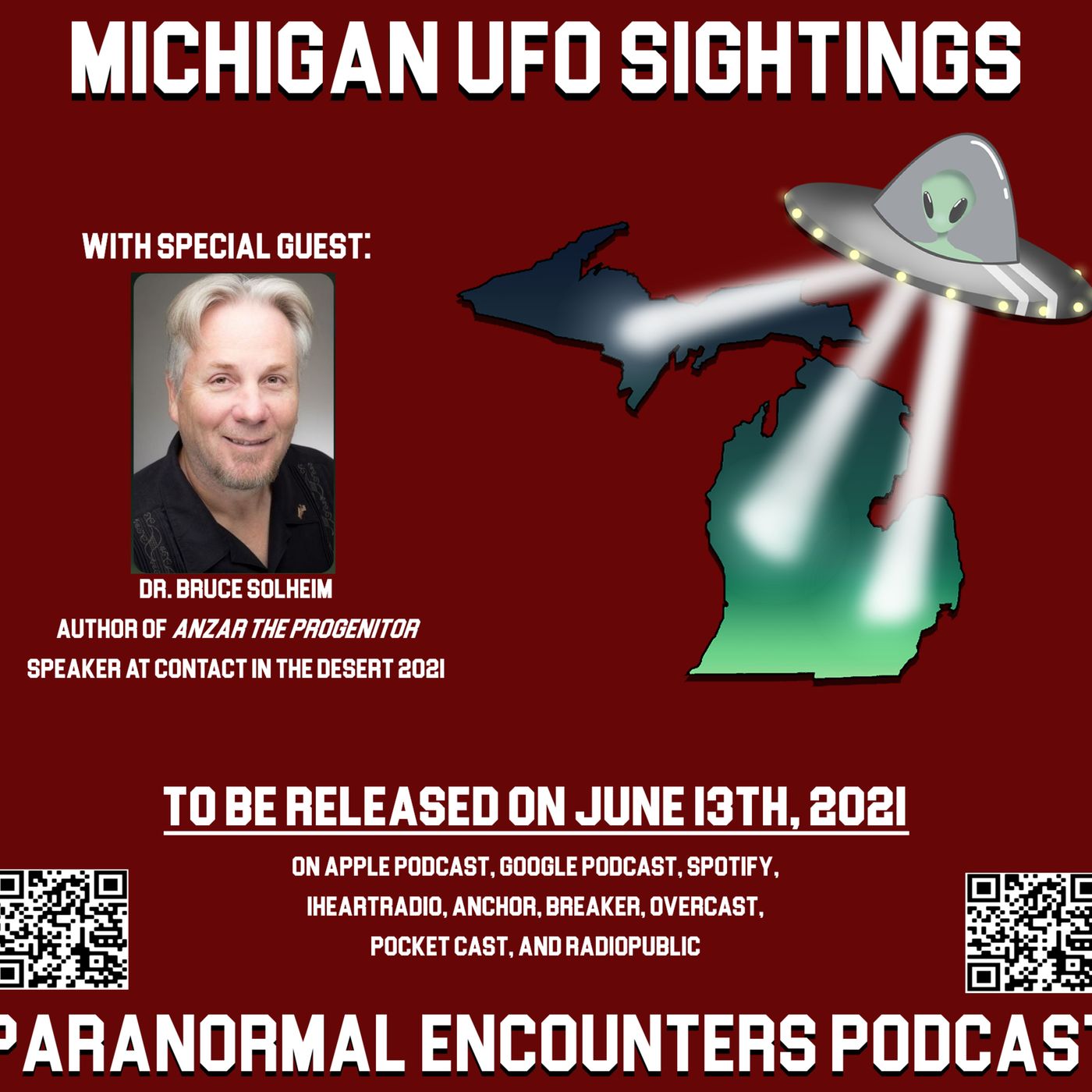 Michigan UFO Sightings And Paranormal Encounters Podcast