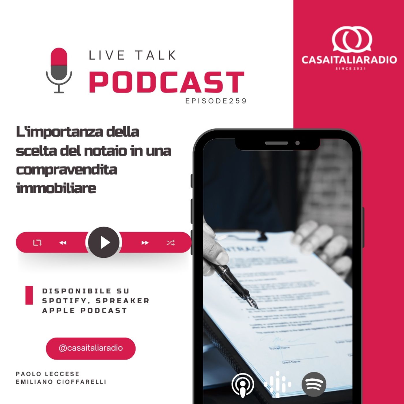 BM - Puntata N. 259 - L'importanza della scelta del notaio nella compravendita episode artwork