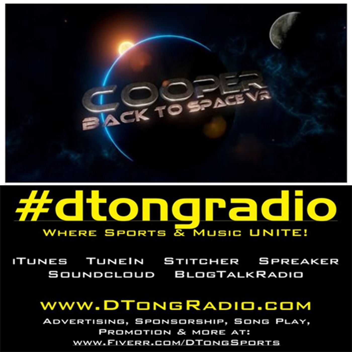 Music. Marketing. Motivation! 007 - Powered by Cooper - Back to Space VR episode artwork