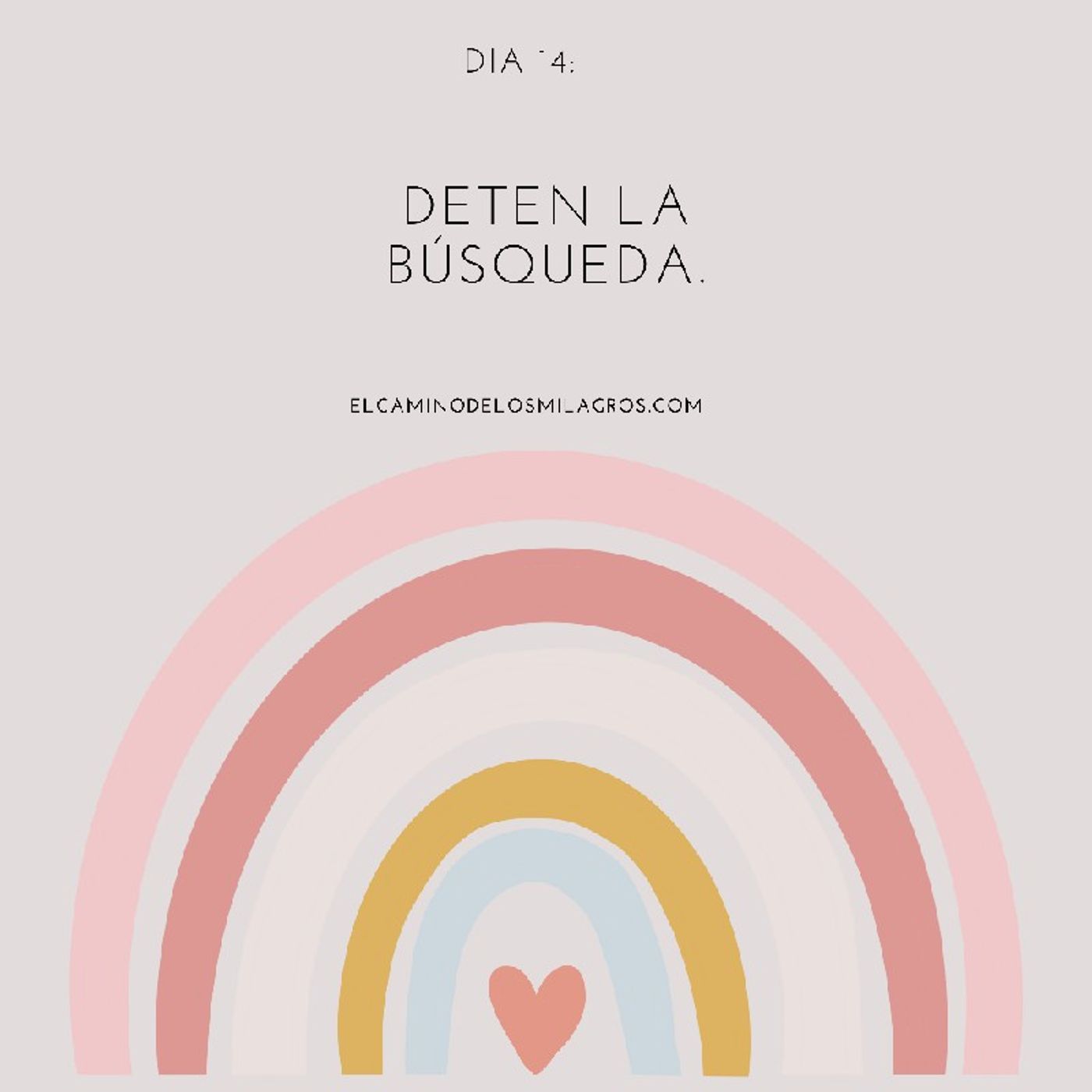 Cada día, un milagro.