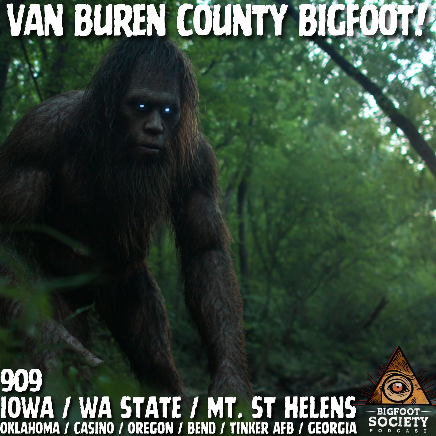He Looked Up — and Saw Bigfoot Staring Back! | Iowa