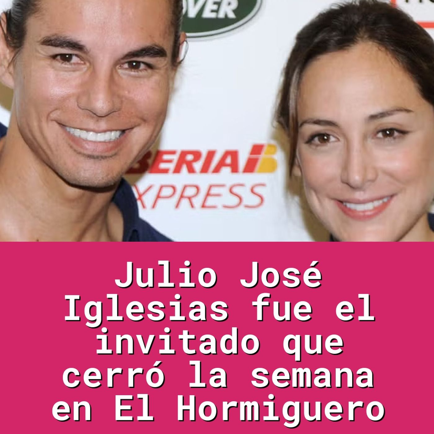 Julio José Iglesias fue el invitado que cerró la semana en El Hormiguero