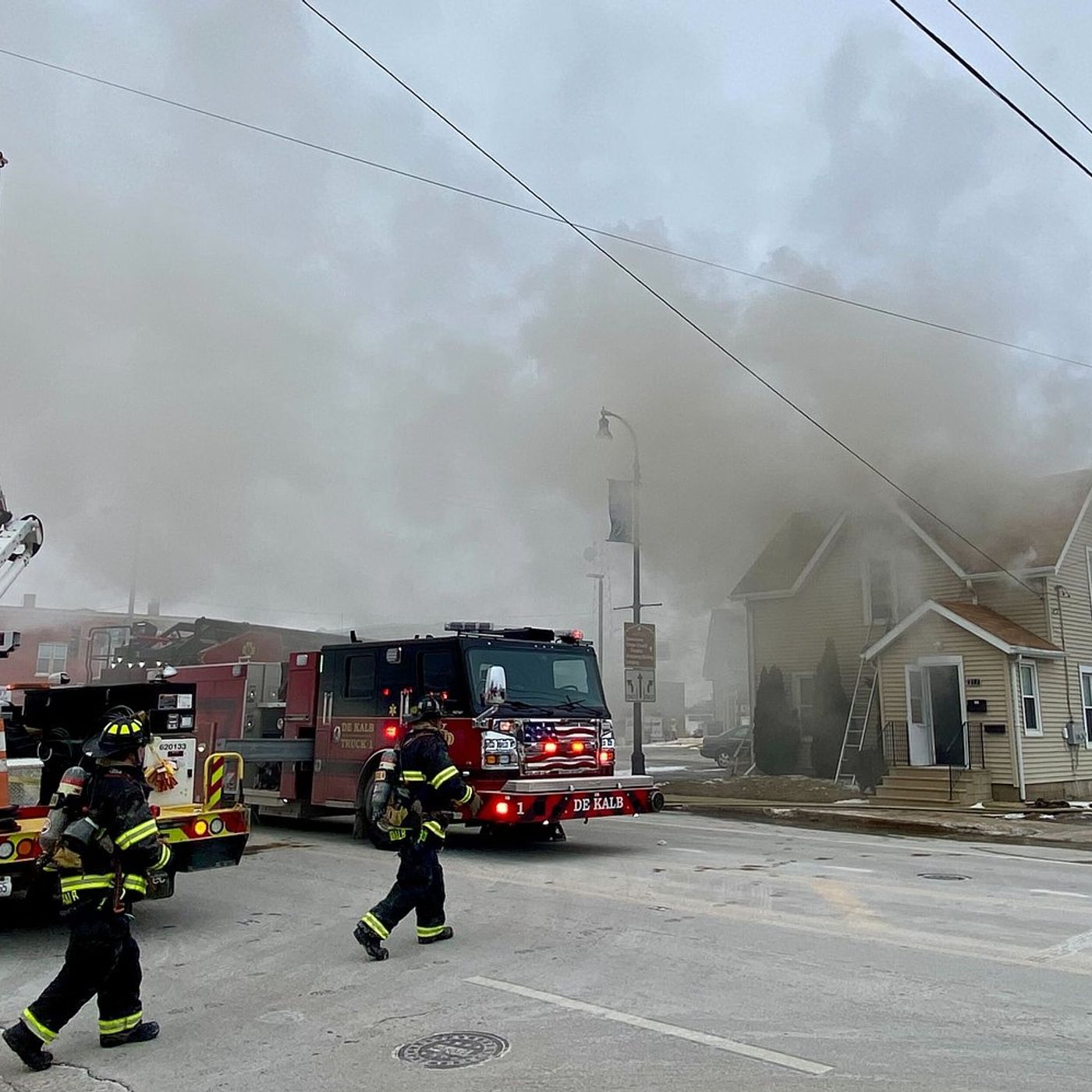 3 firefighters injured in DeKalb duplex fire caused by attempts to thaw frozen pipes with a torch episode artwork