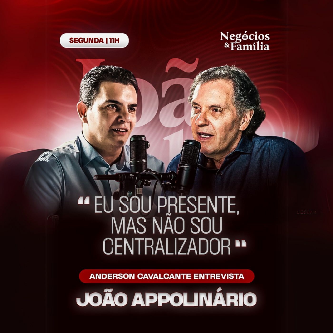Eu sou PRESENTE, mas não sou CENTRALIZADOR - Clipe #05 - João Appolinário episode artwork