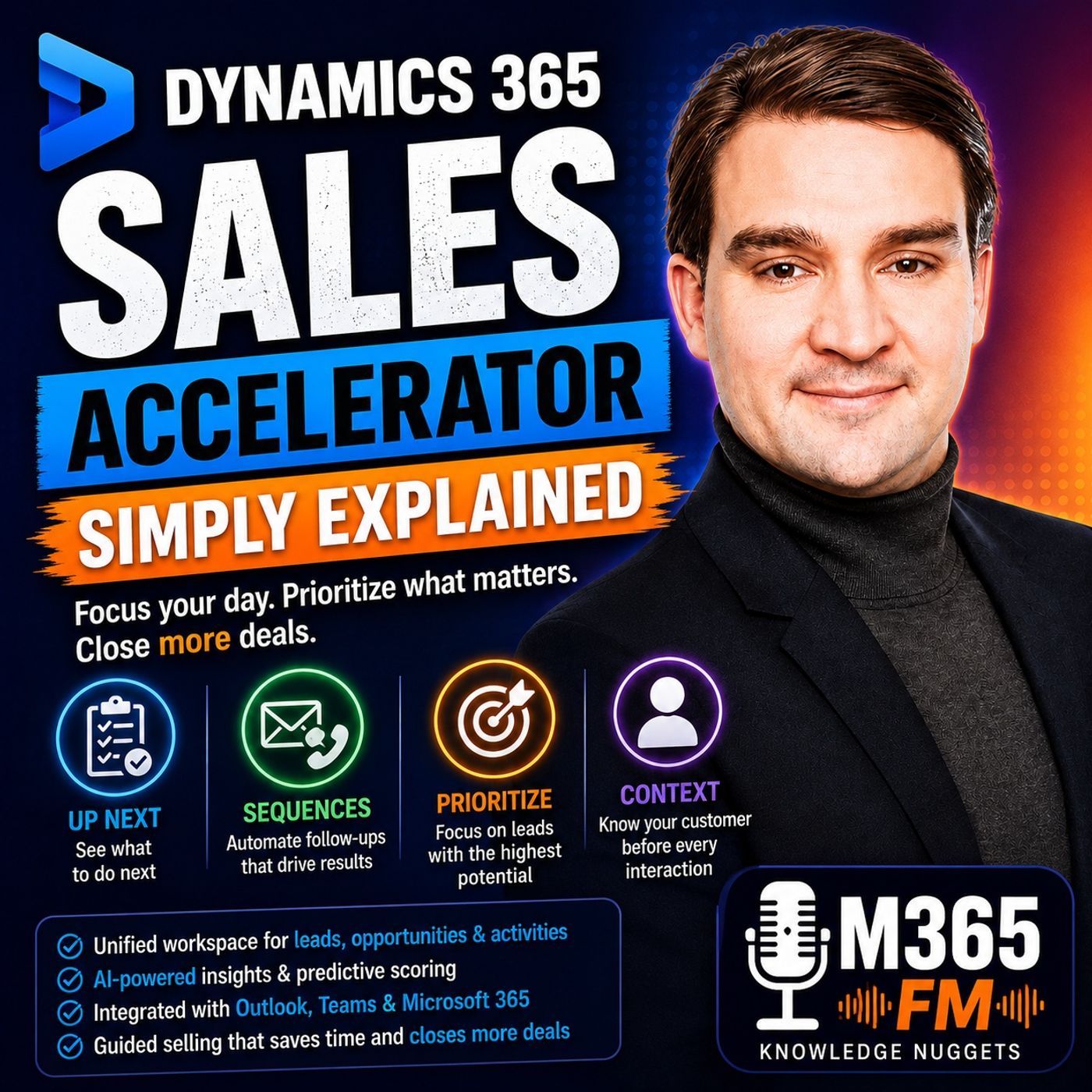Dynamics 365 Sales Accelerator - Simply Explained episode artwork