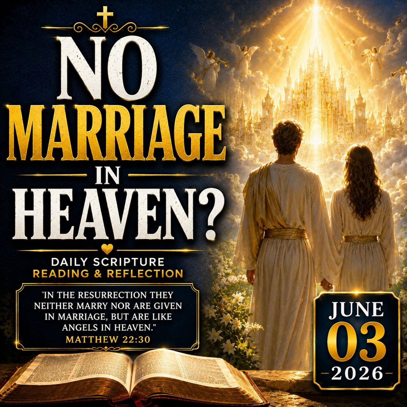 The End Abortion Podcast: No Marriage in Heaven? 6-3-2026 episode artwork