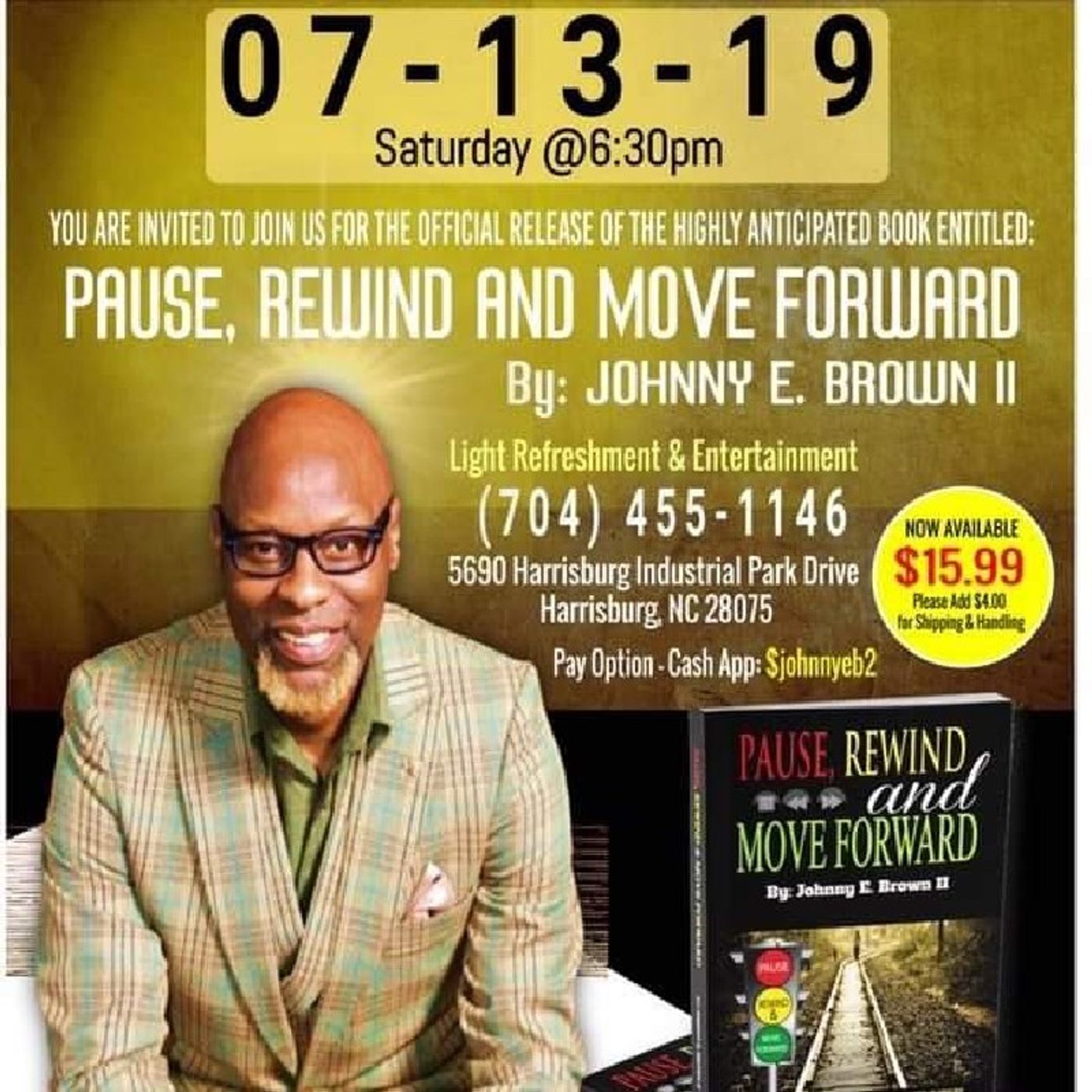 Pastor Johnny E Brown - New Author episode artwork