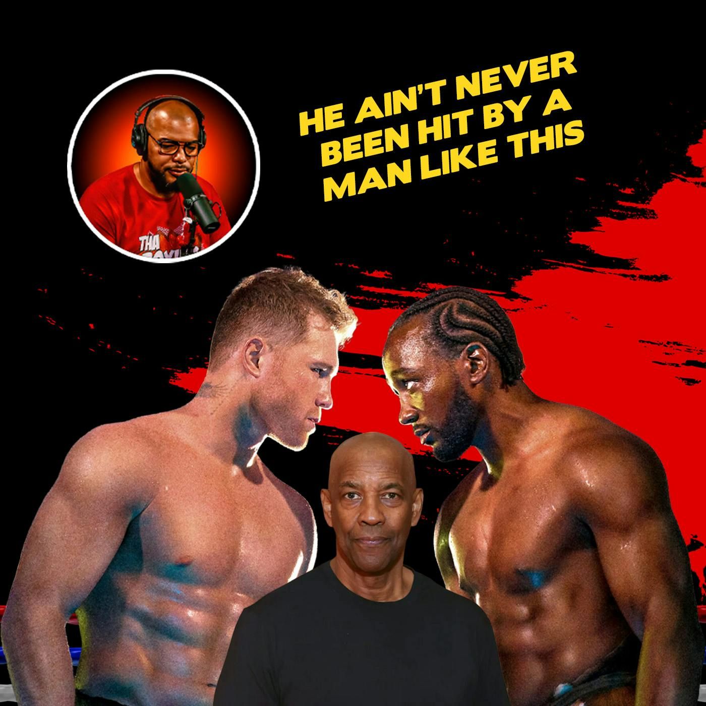 ☎️ Canelo vs Crawford: Denzel Washington’s “Size Matters” Has Crawford Fans Butt Hurt😱 episode artwork